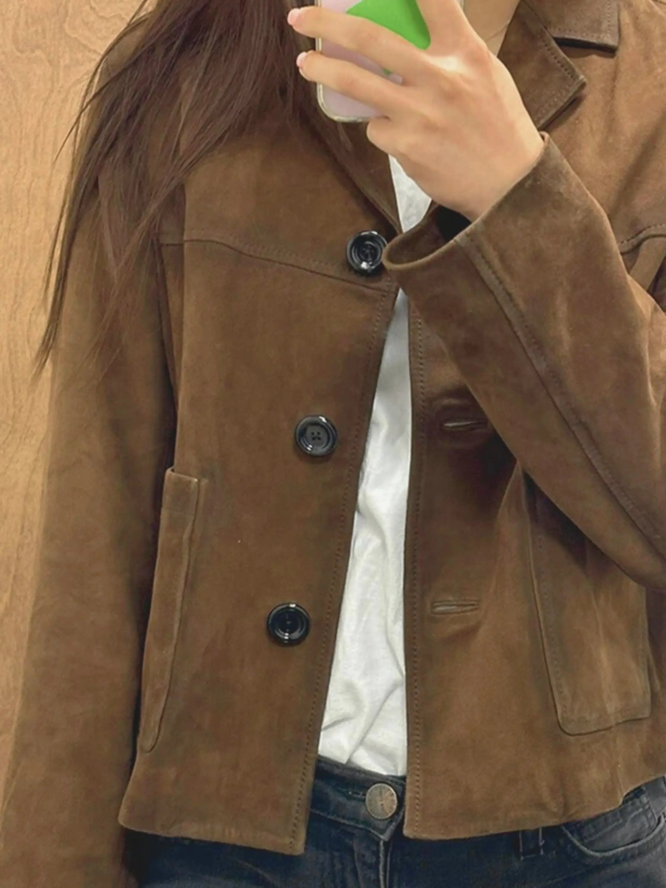 Classic Tailored Jacket with Front Pockets