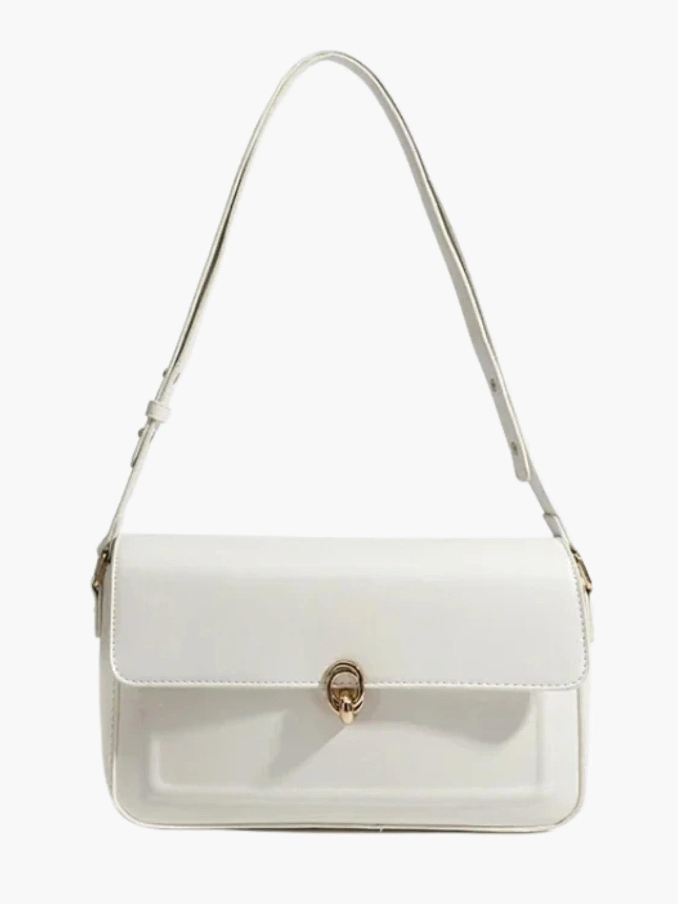 Elegant Buckle Shoulder Bag