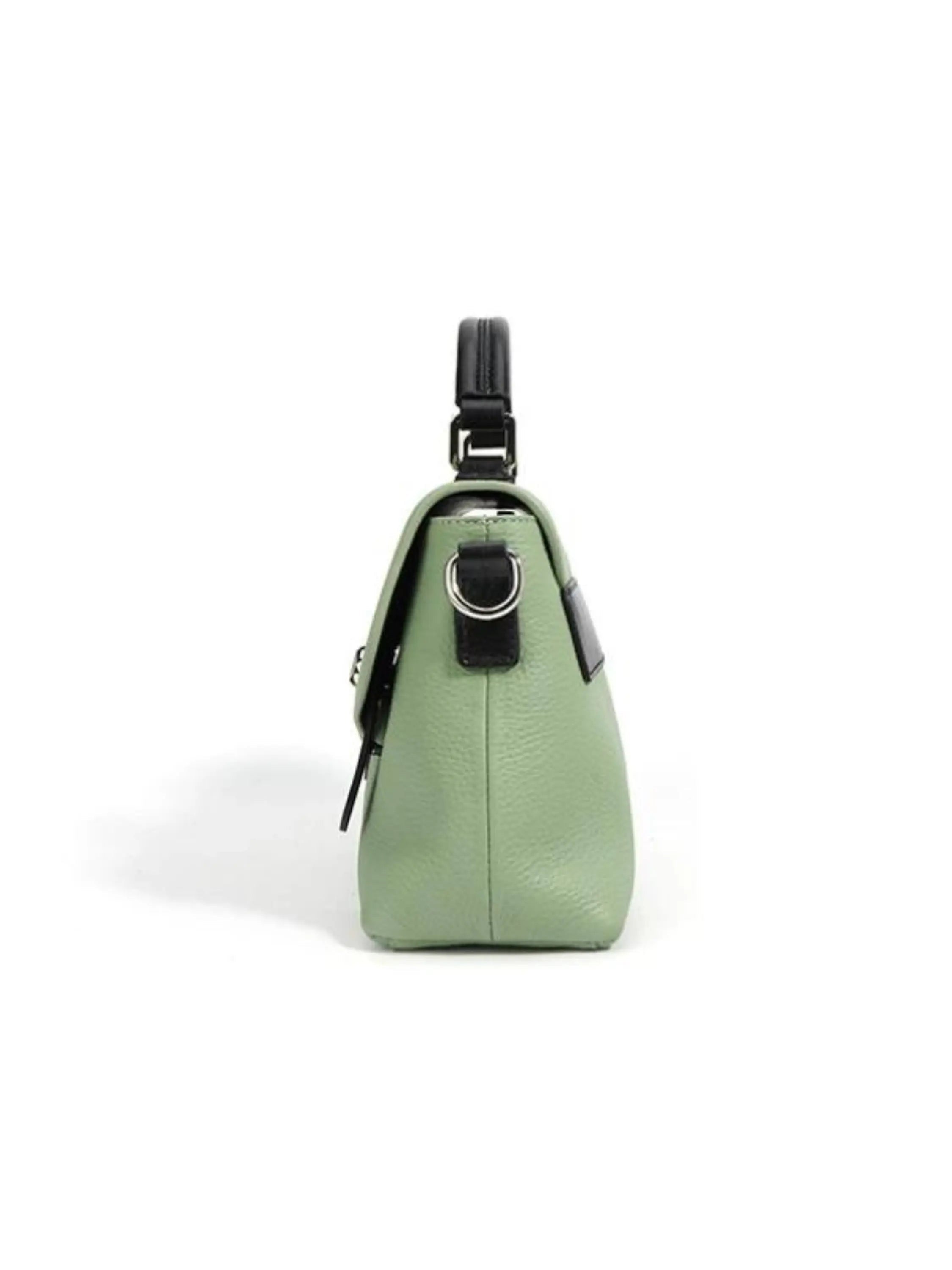 Modern Two-Tone Handbag