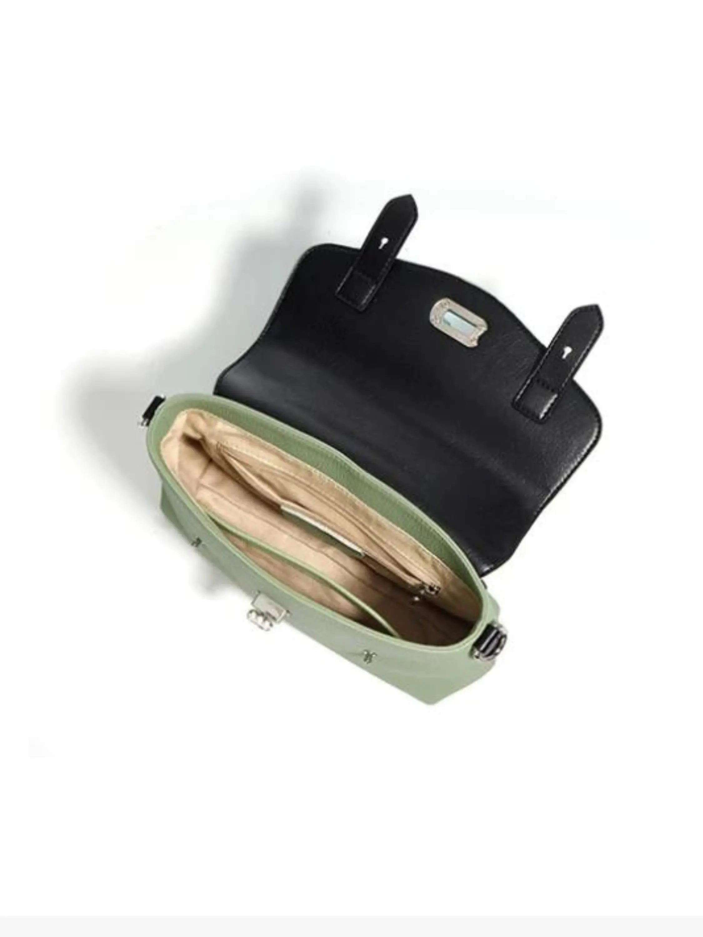 Modern Two-Tone Handbag