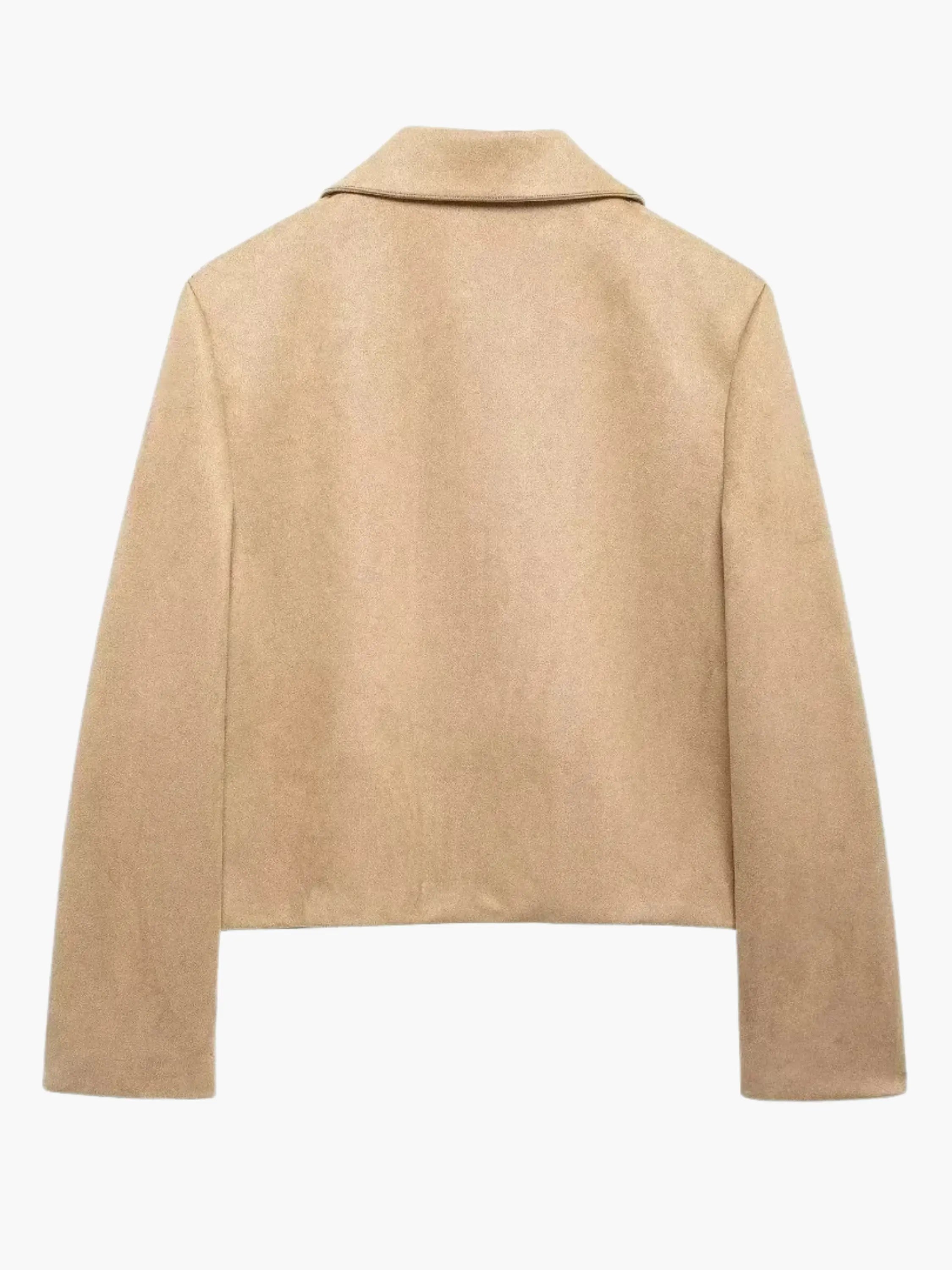 Tailored Wool-Blend Jacket