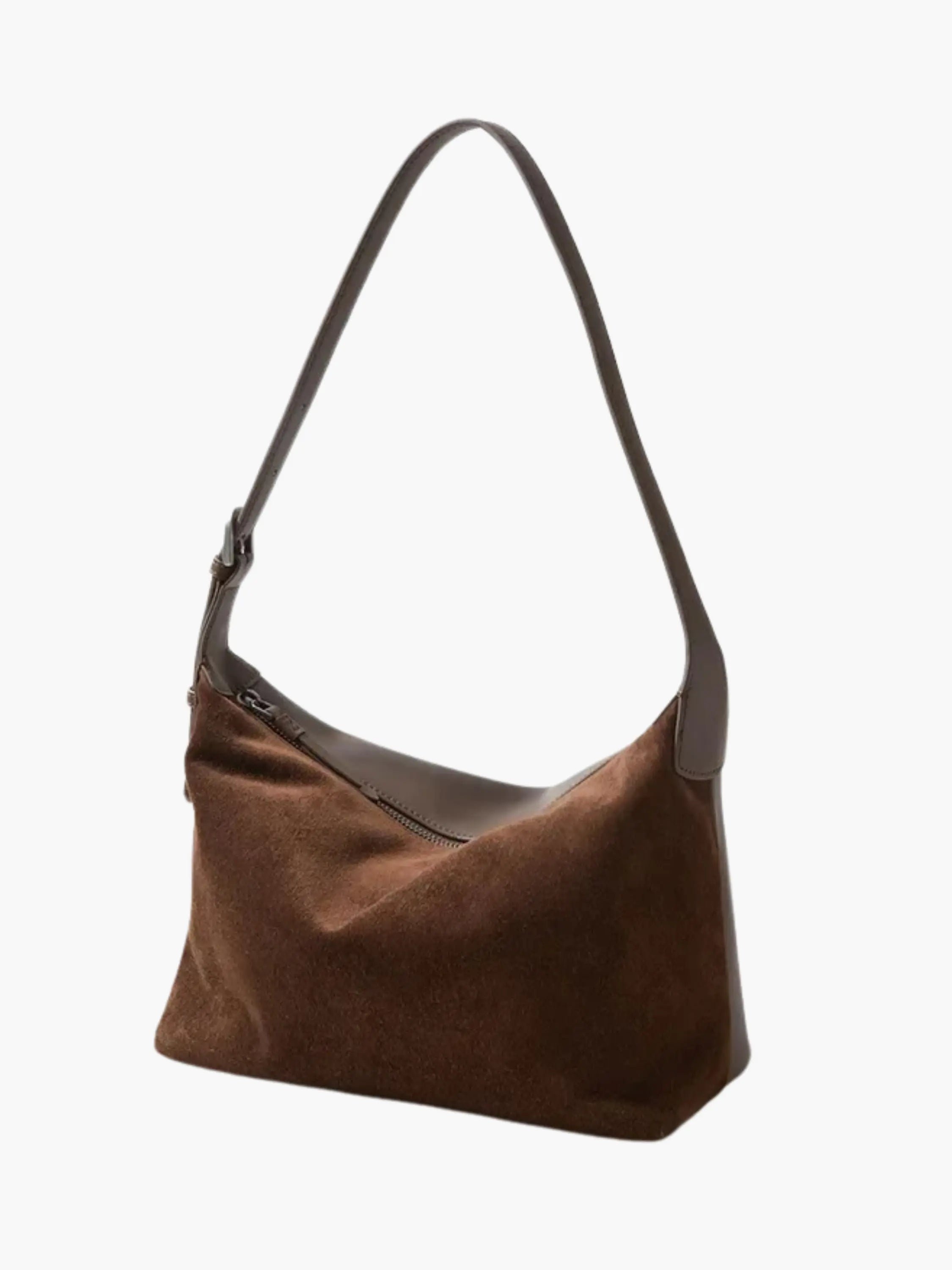 Luxurious Shoulder Bag Suede