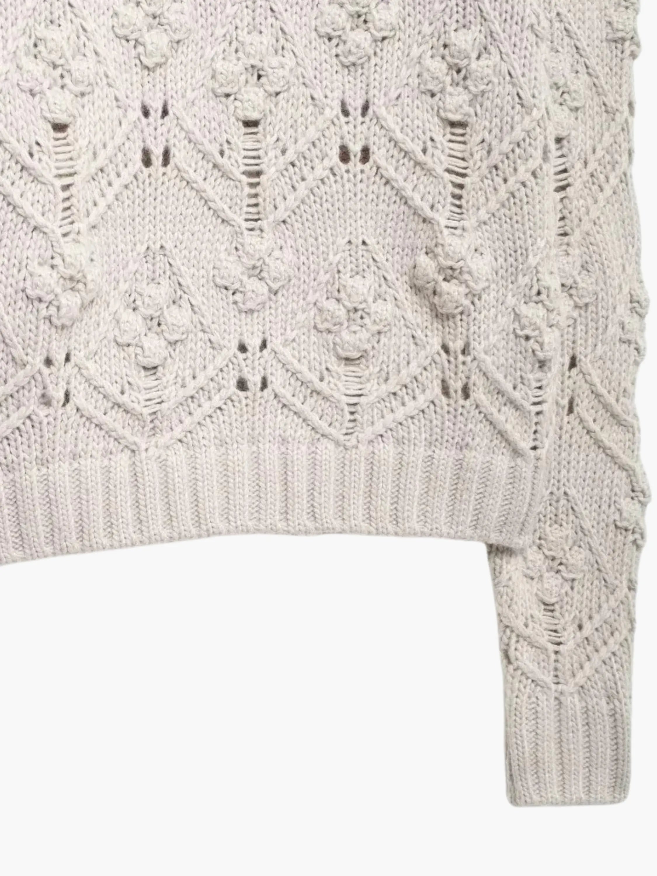Lace Knit Sweater