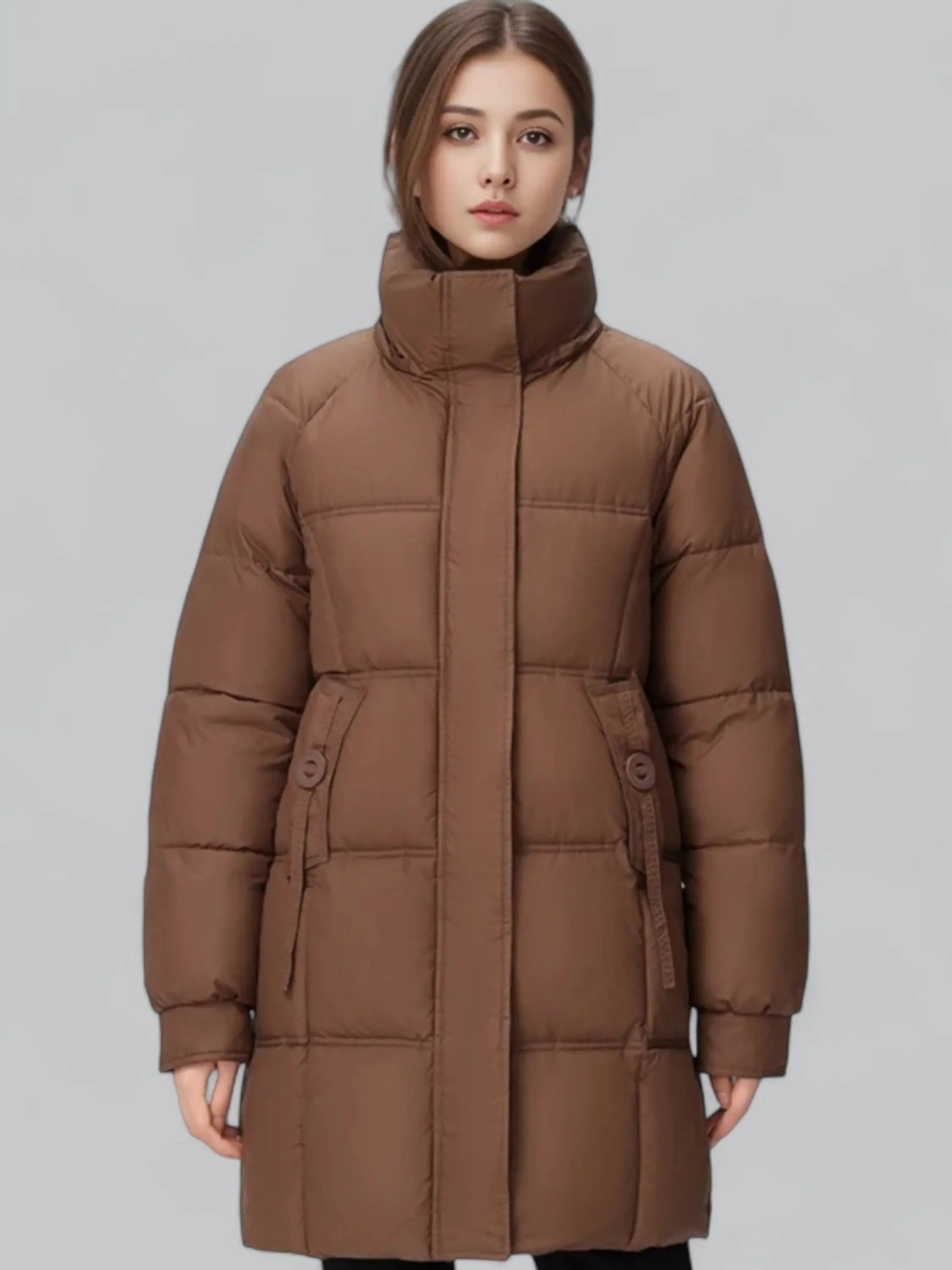 Longline Hooded Puffer Coat