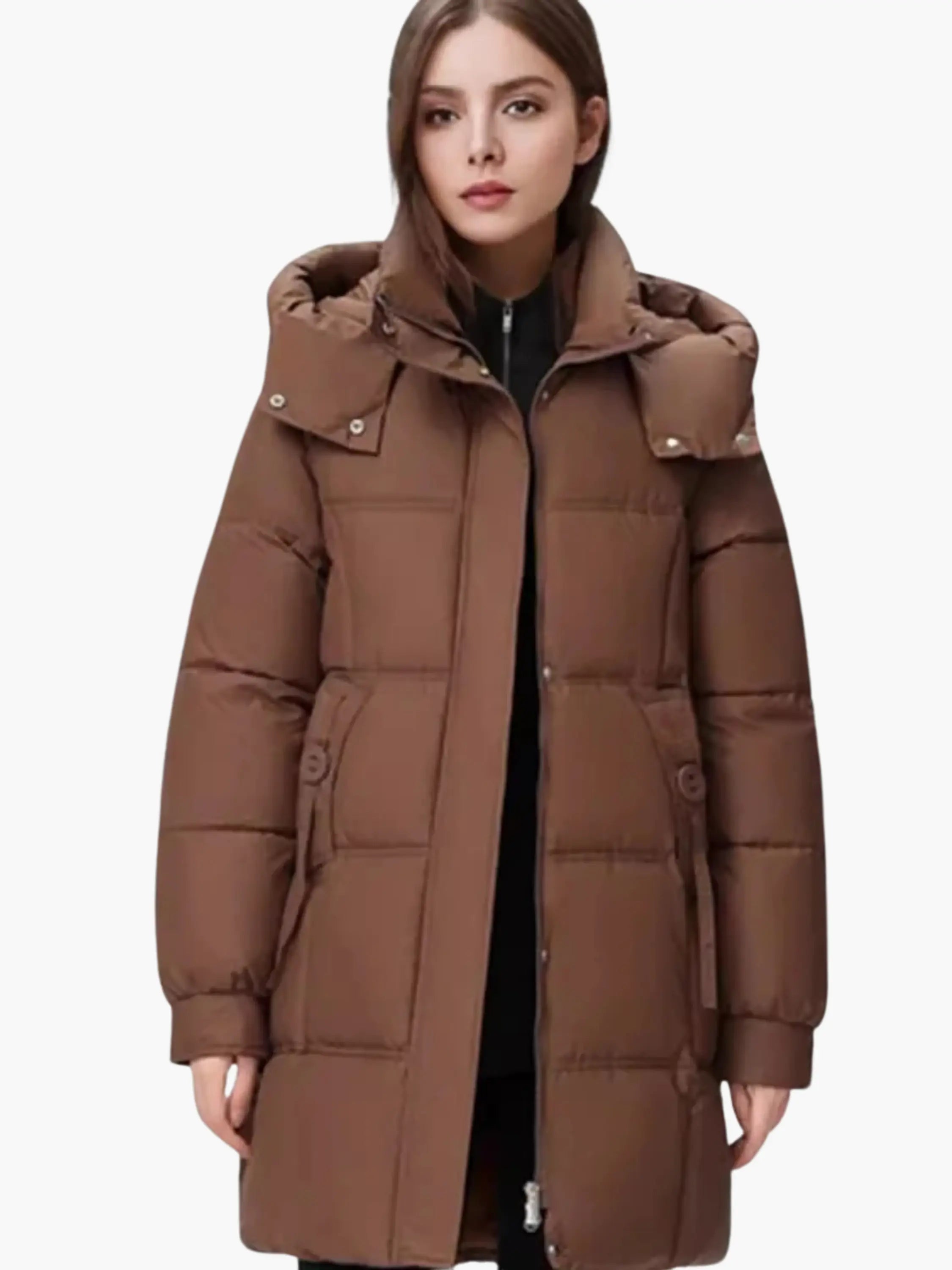Longline Hooded Puffer Coat