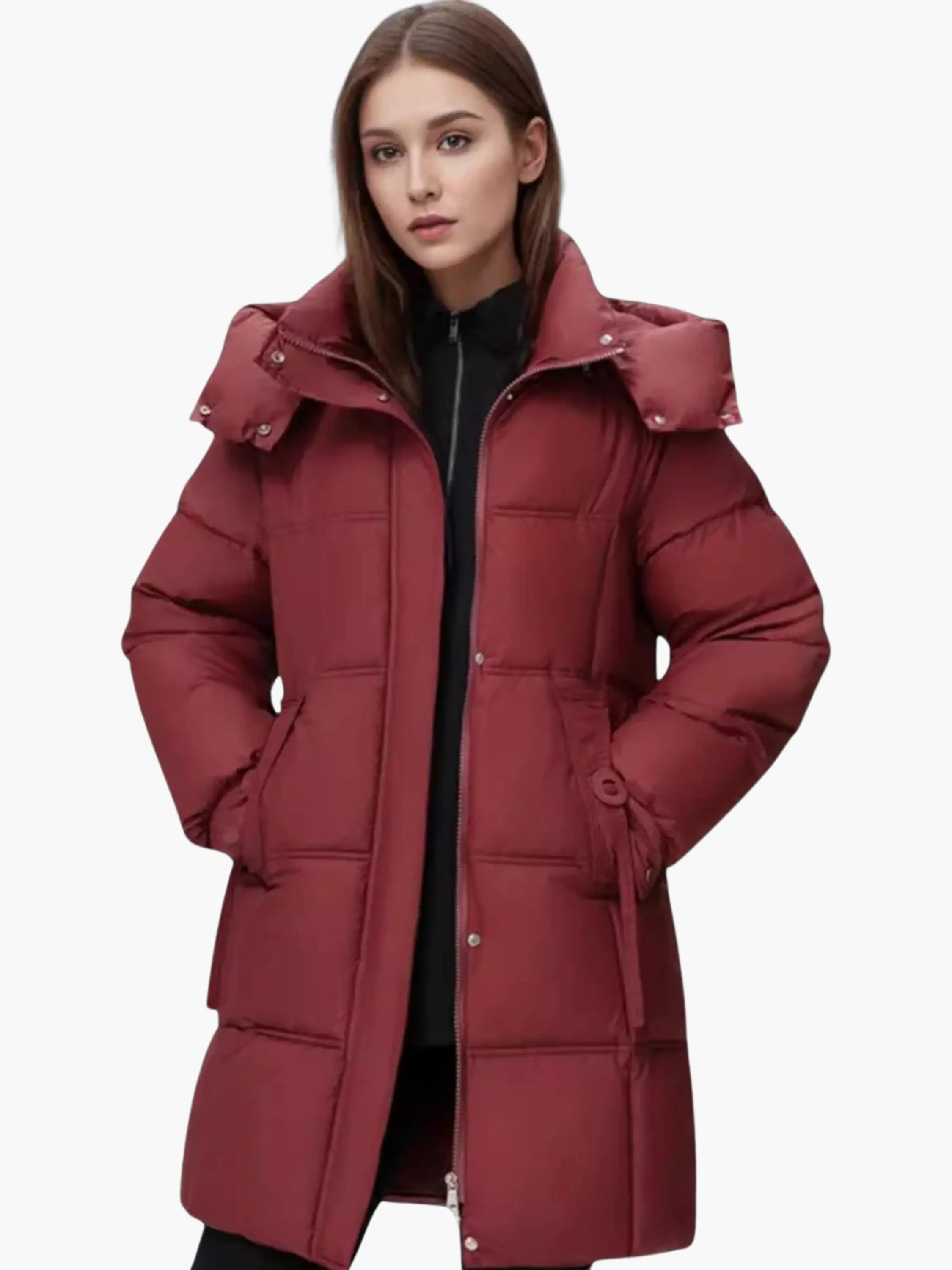 Longline Hooded Puffer Coat