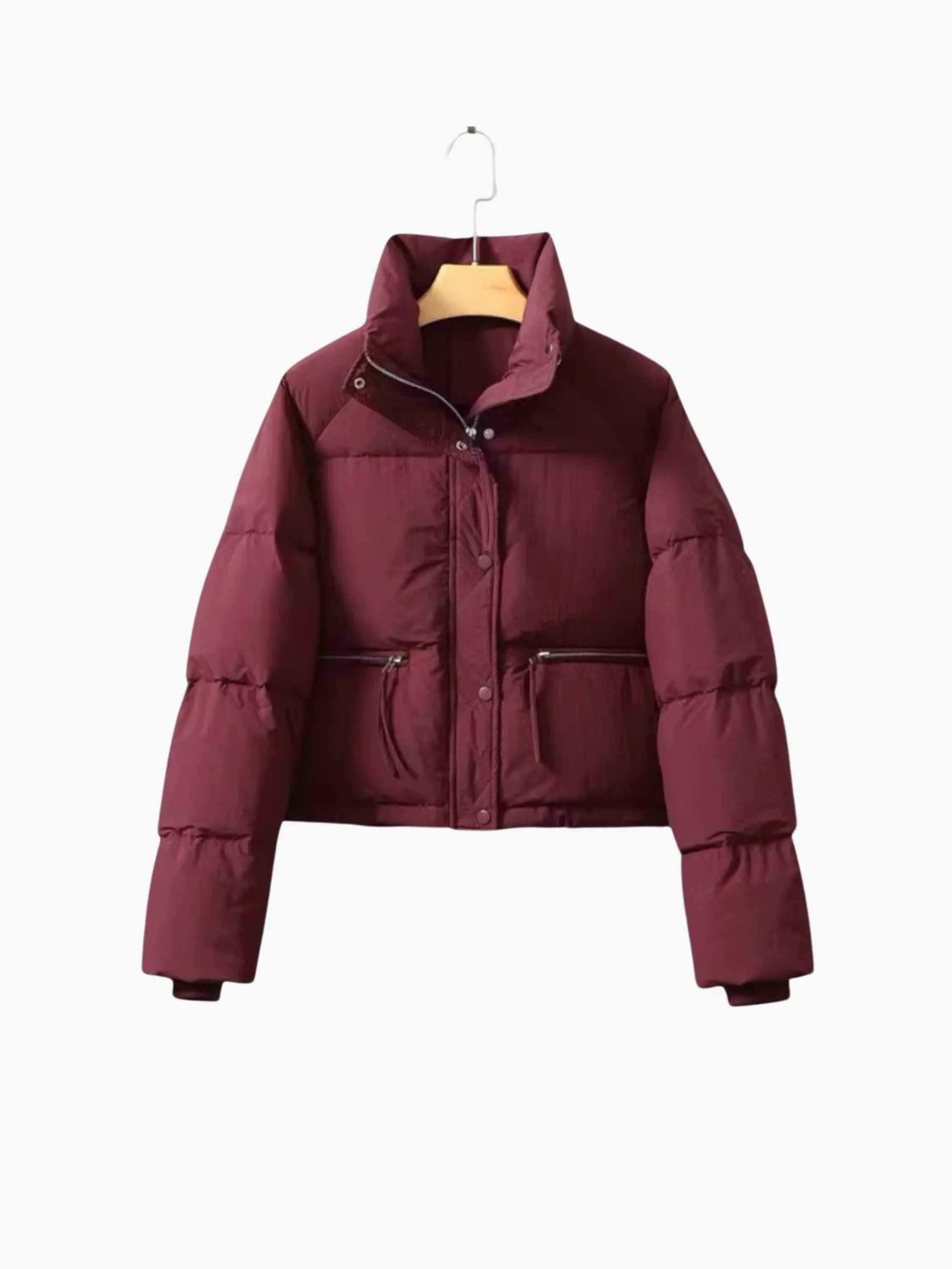 High-Collar winter coat