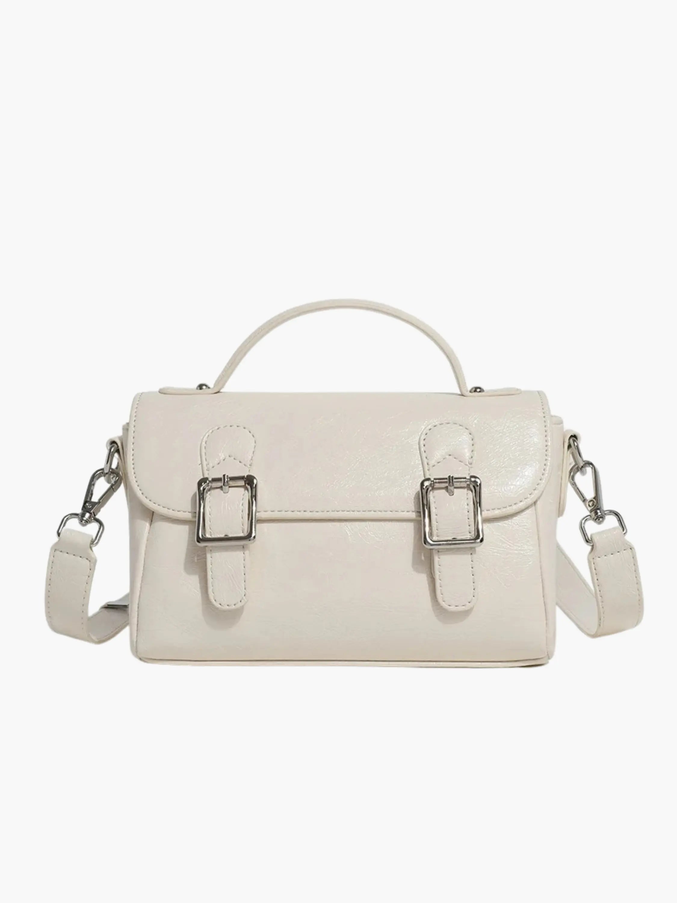 Chic Buckle-Detail Crossbody Bag