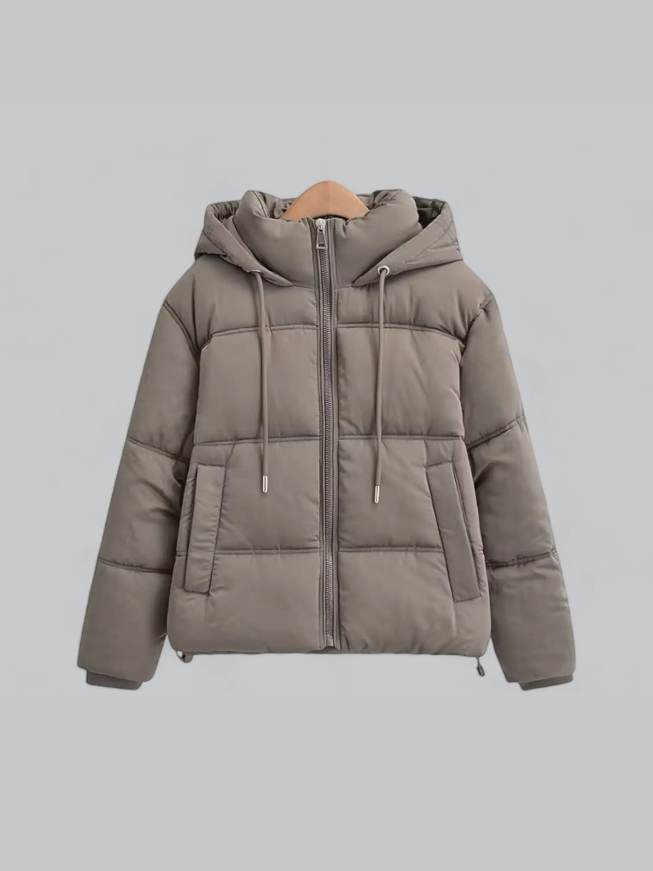 Hooded women's Puffer Jacket