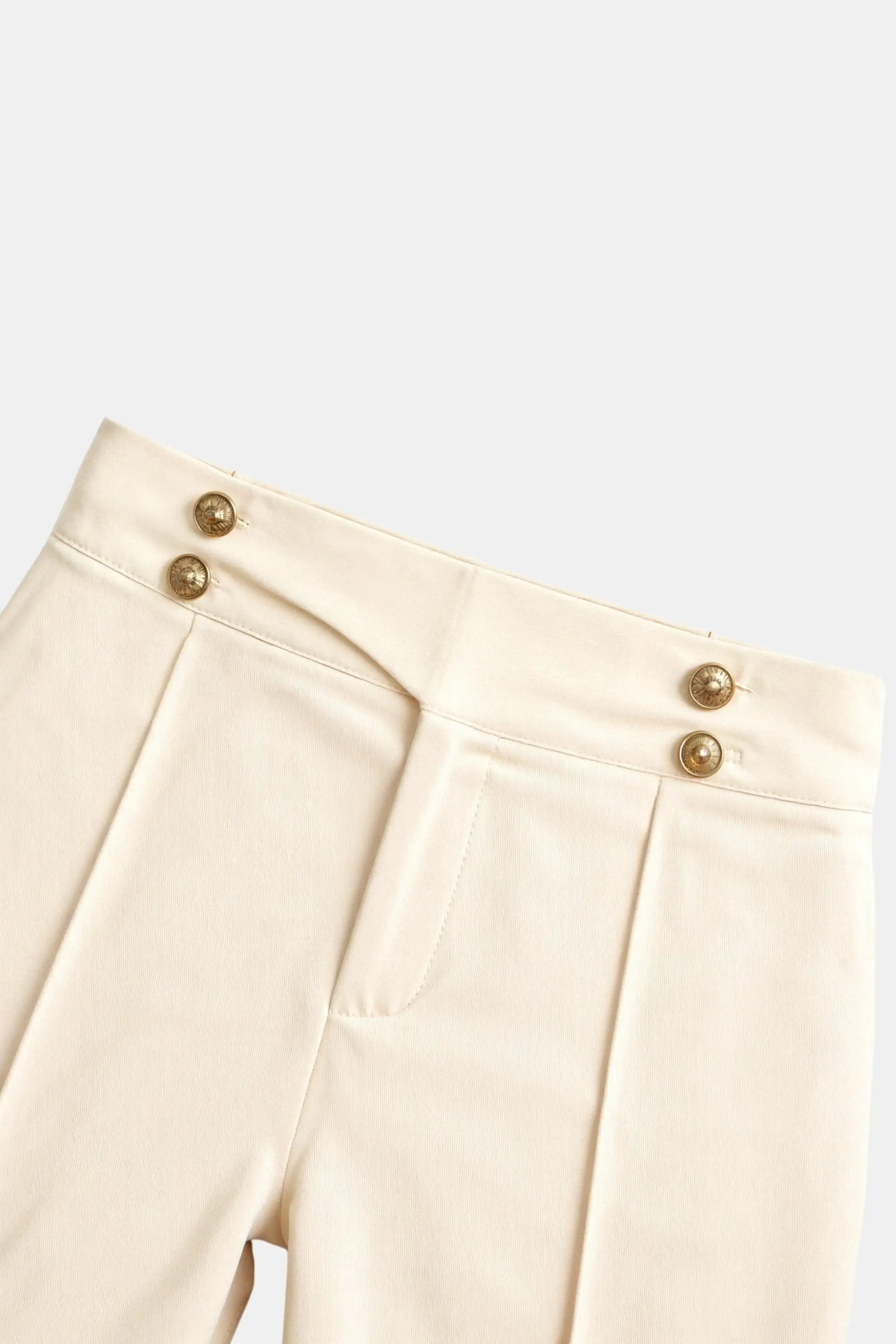 High-Waisted Tailored Shorts