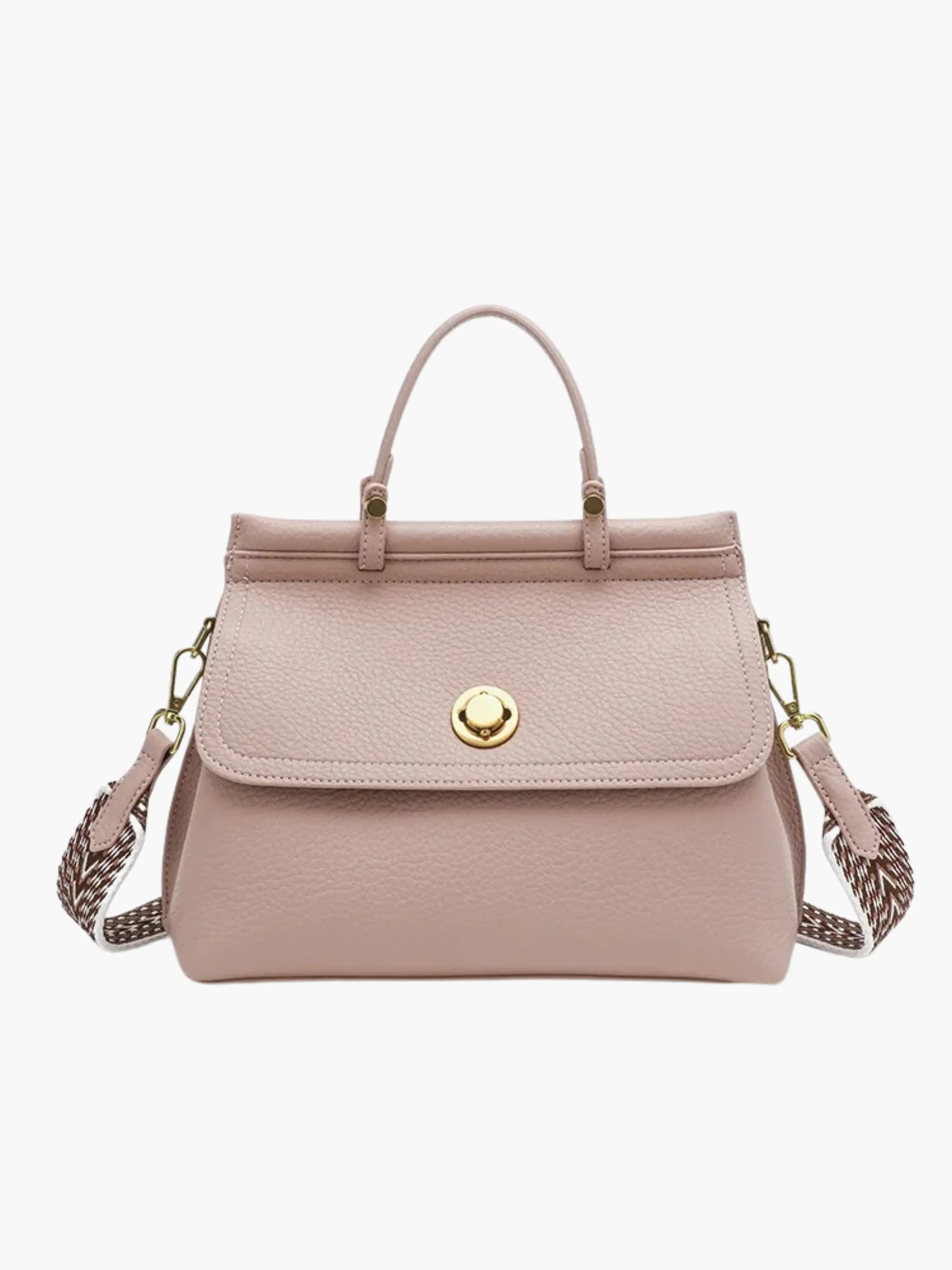 Elegant Beige Crossbody Bag