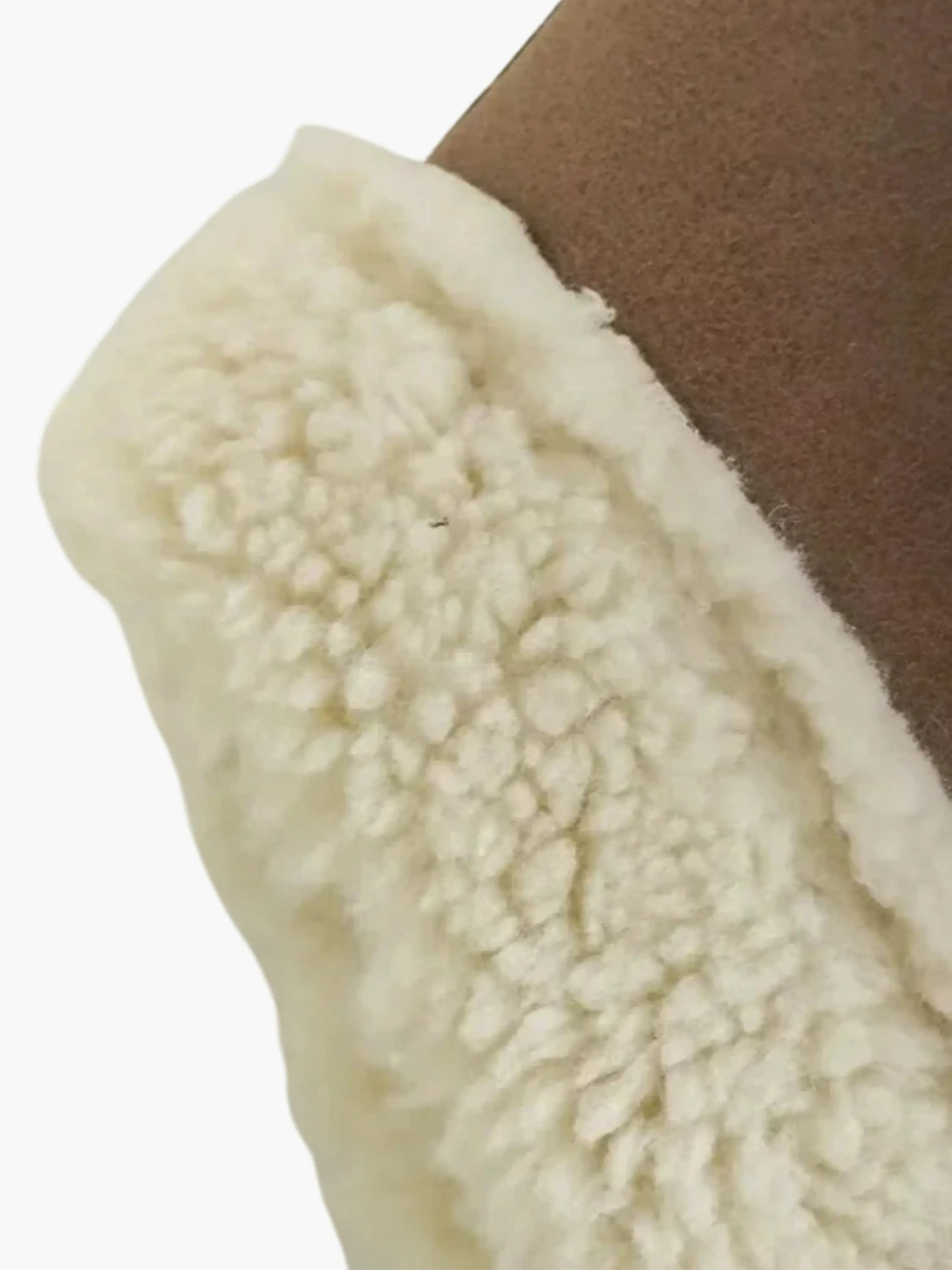 Faux Shearling Lined Vest