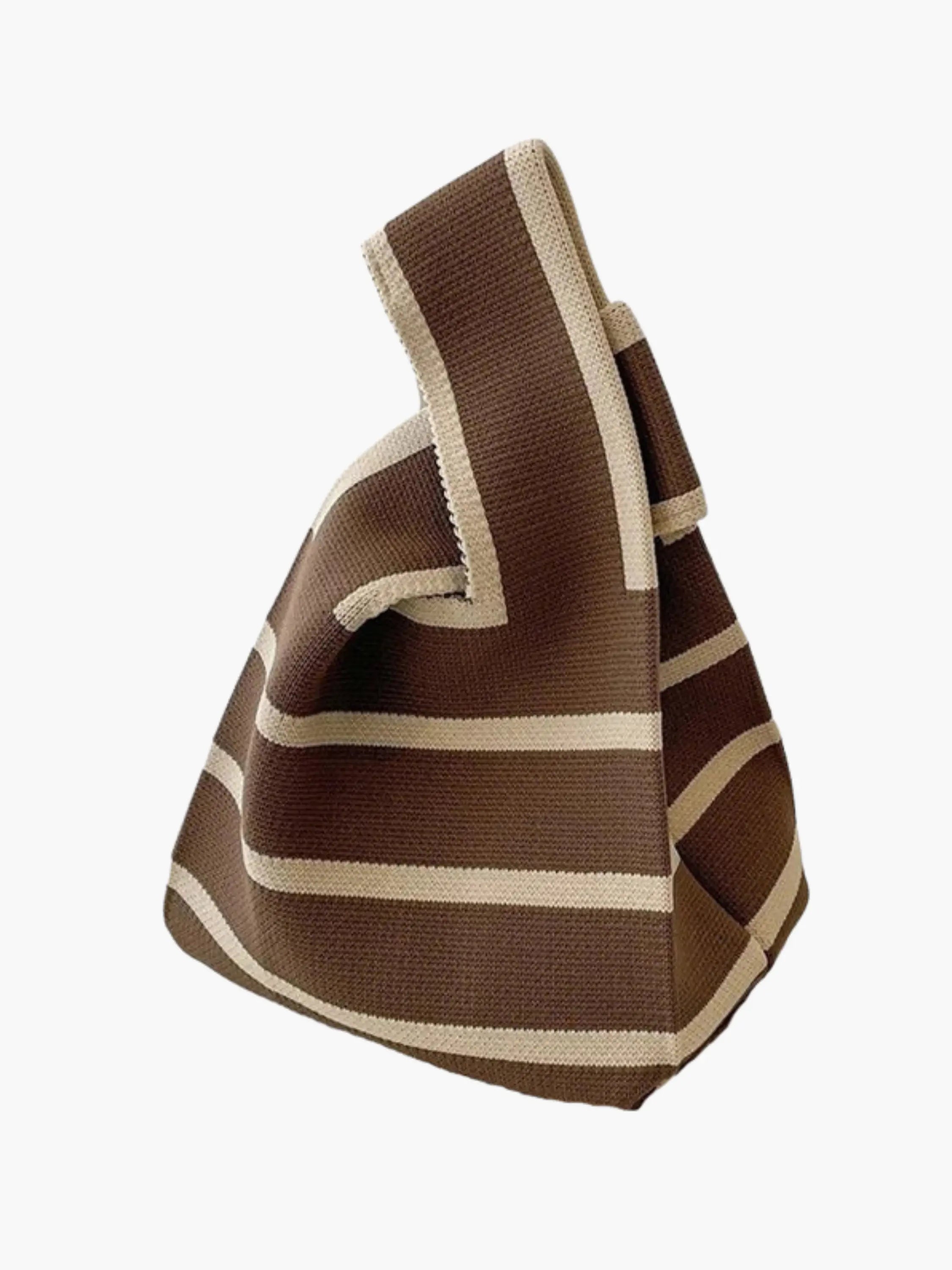 Striped Knot Tote Bag - for Women