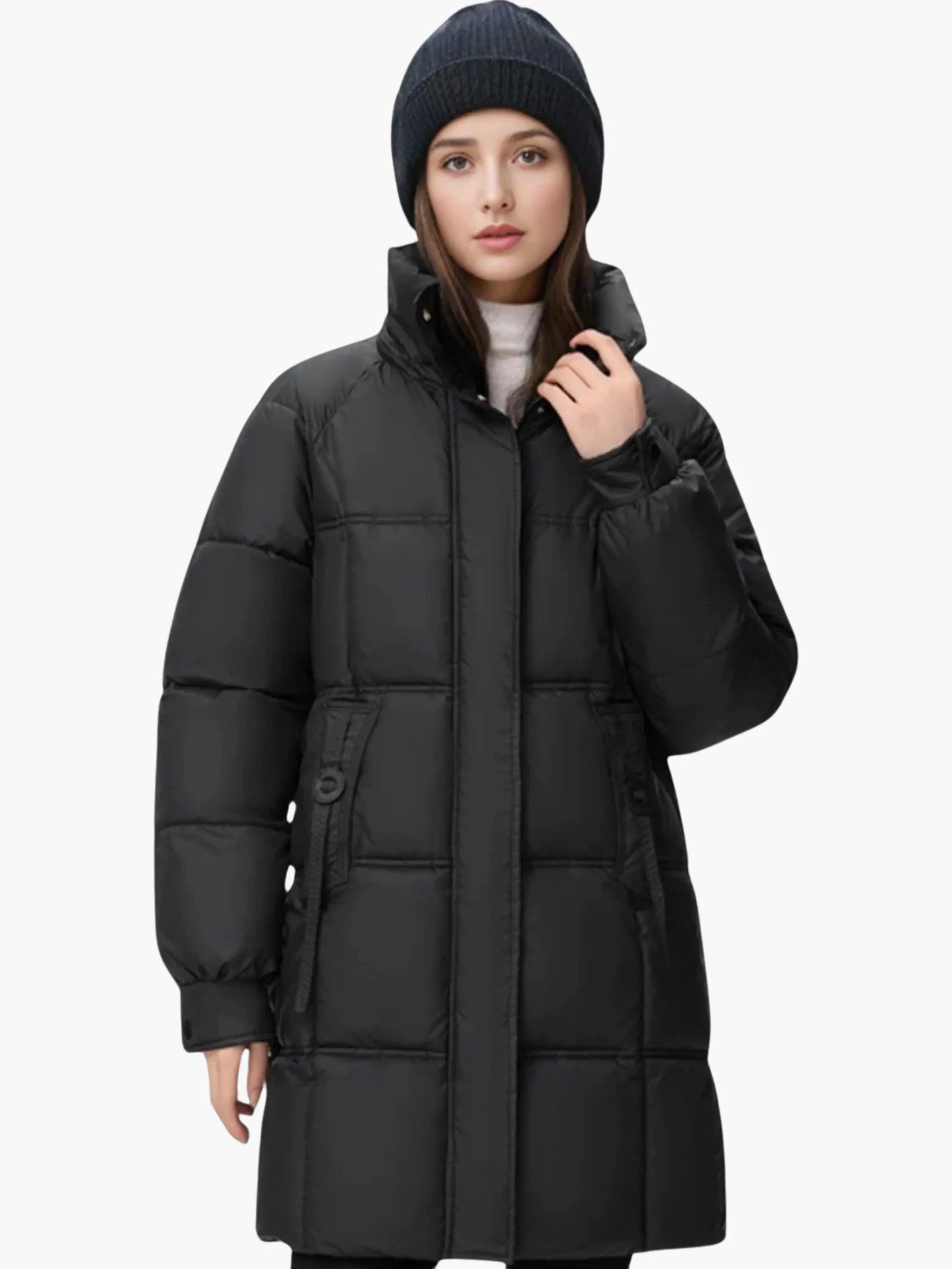 Longline Hooded Puffer Coat