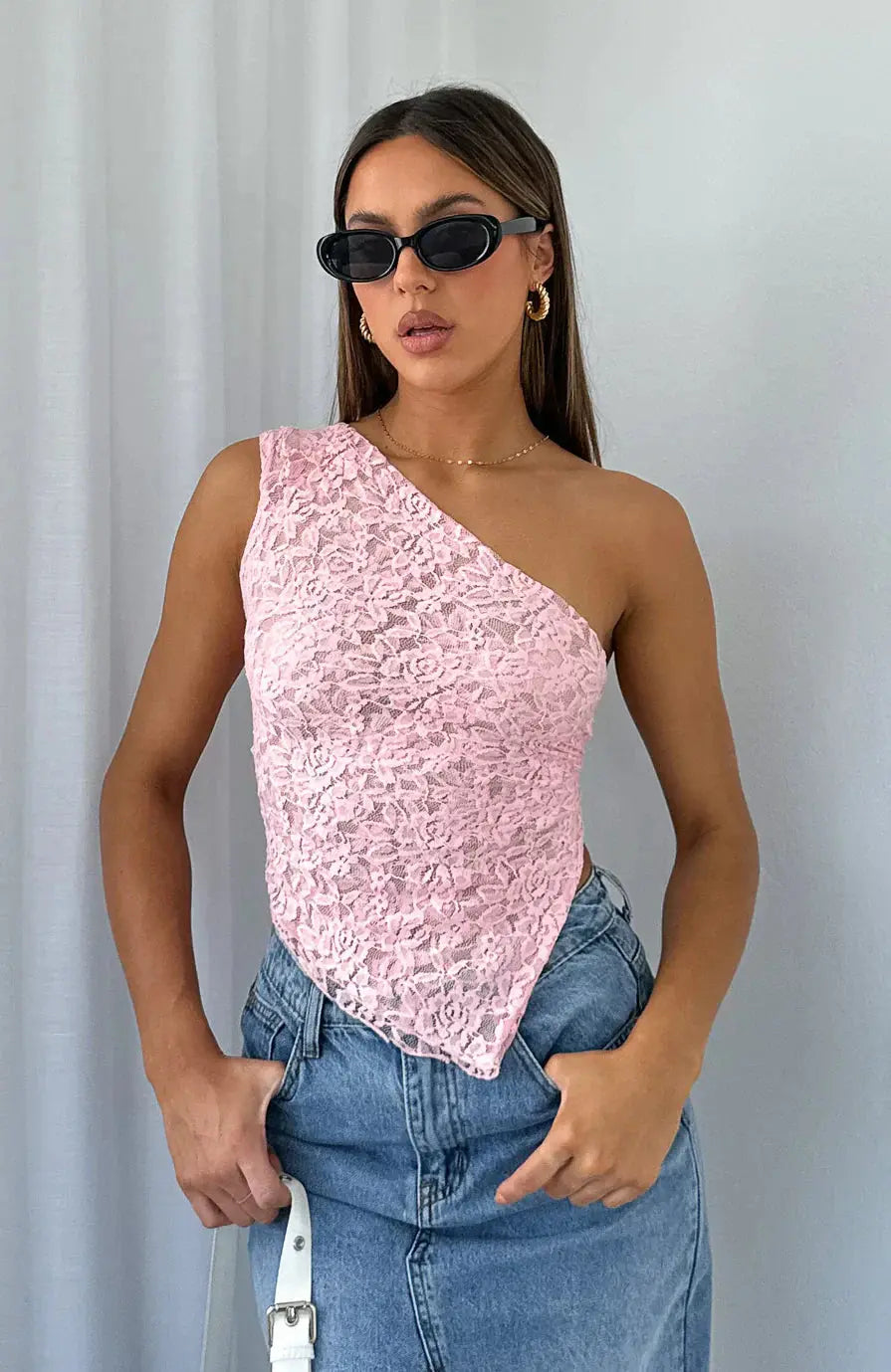 One-Shoulder Top