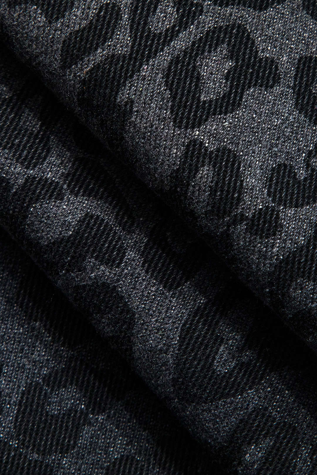 Casual High Waisted -Leopard Print Flared Jeans