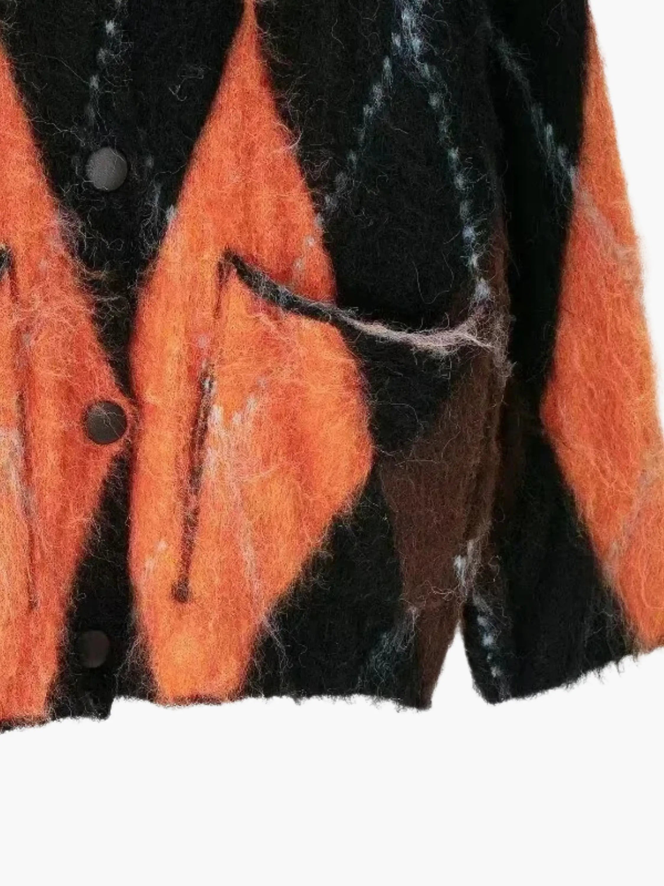 Bold Argyle Patterned Cardigan