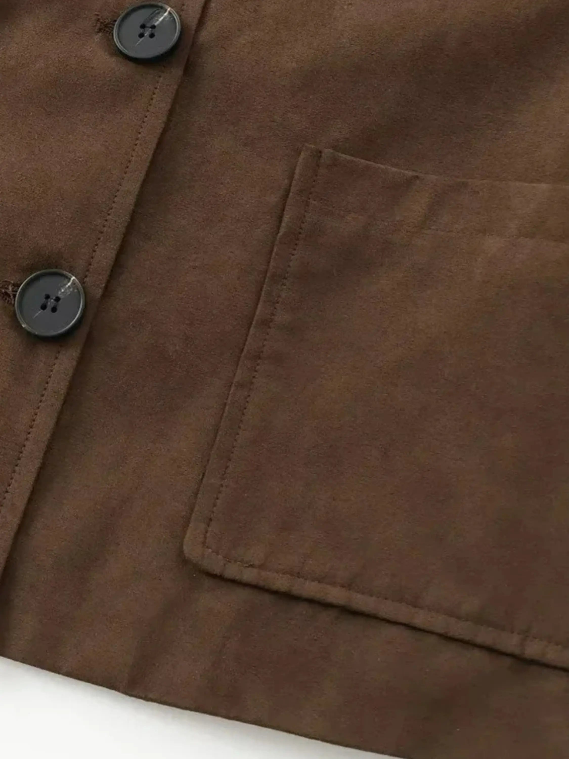 Classic Tailored Jacket with Front Pockets