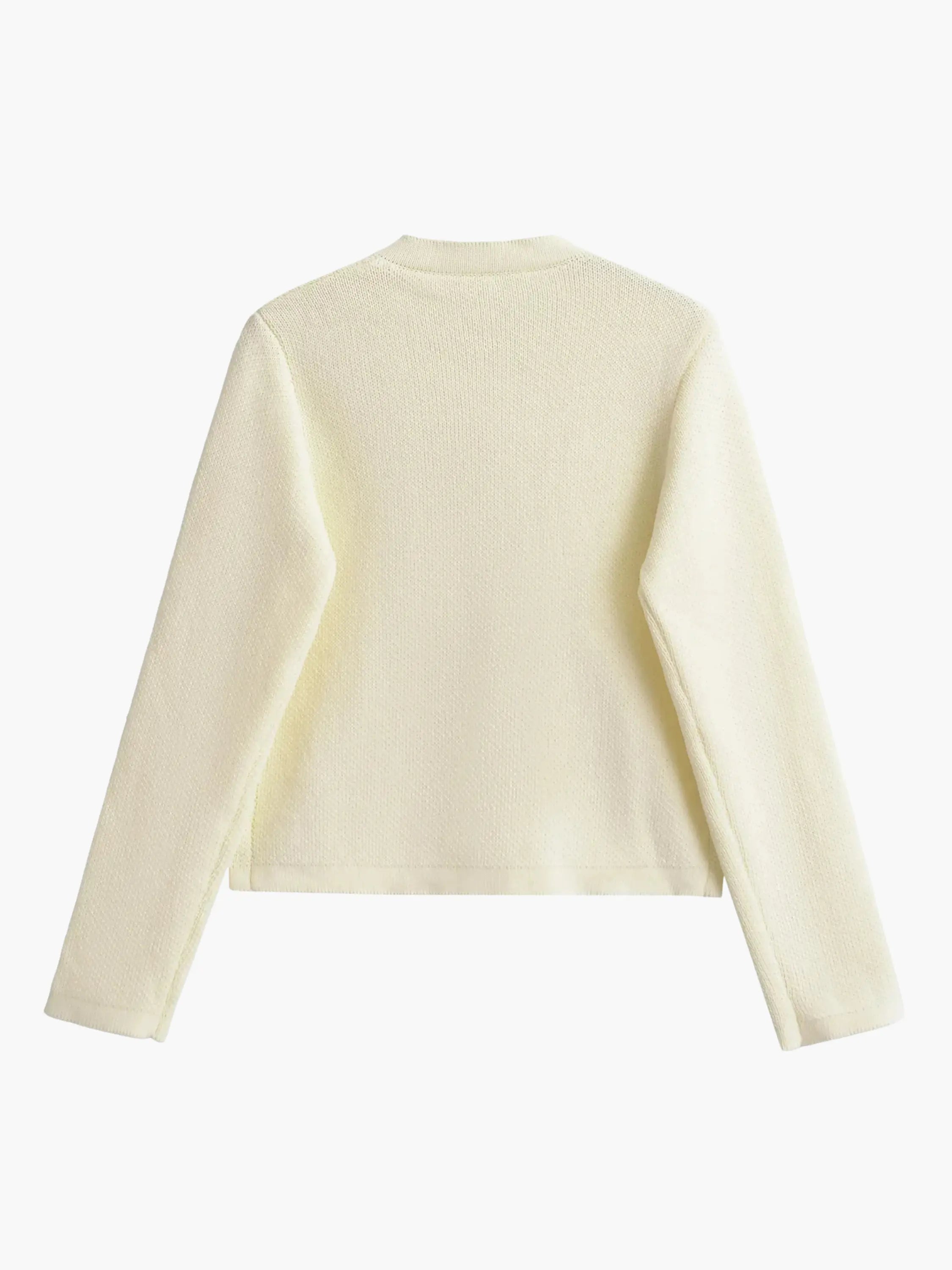 Classic Pocket-Detail Knit Cardigan