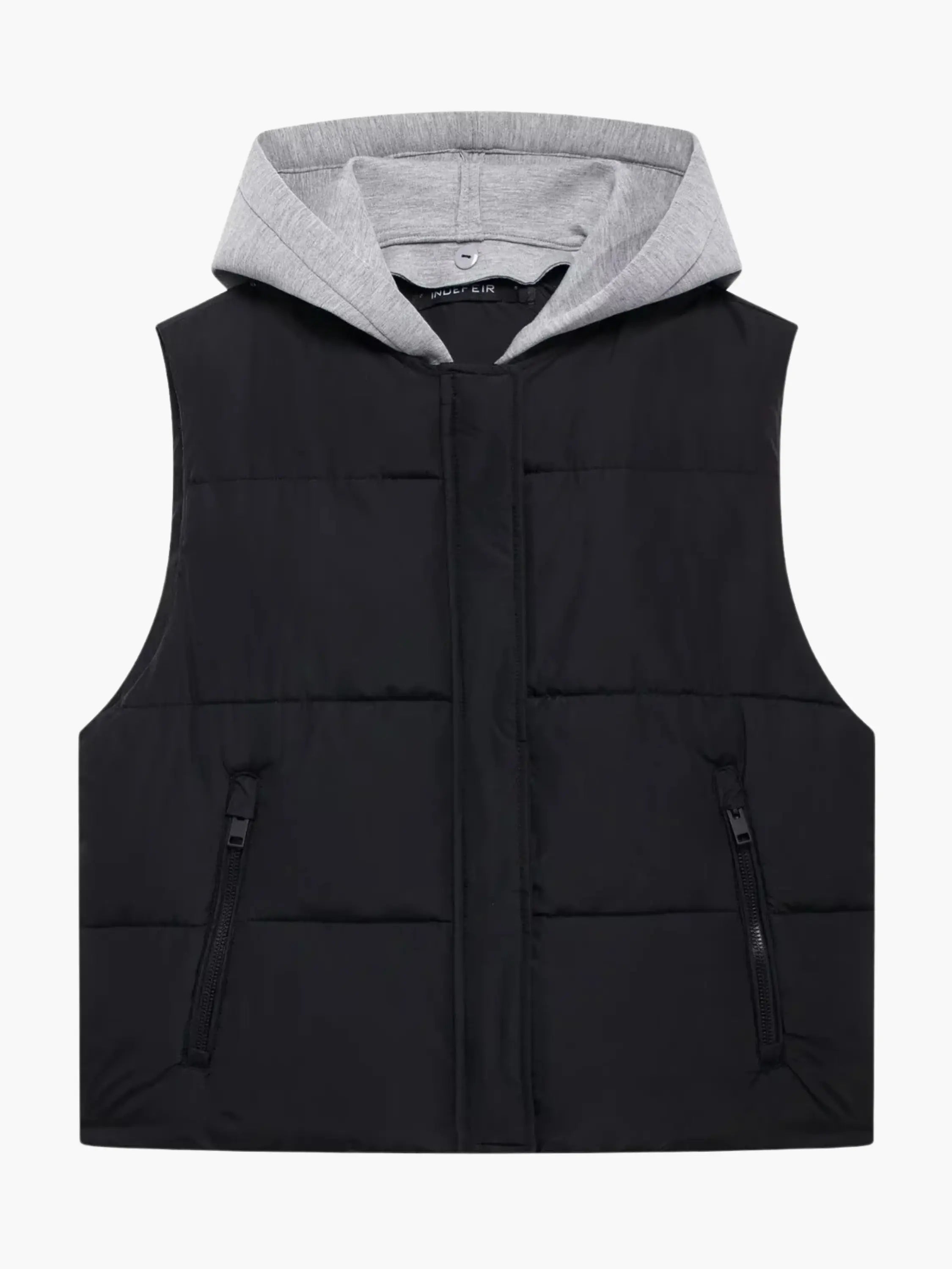 Stylish Hooded Puffer Vest