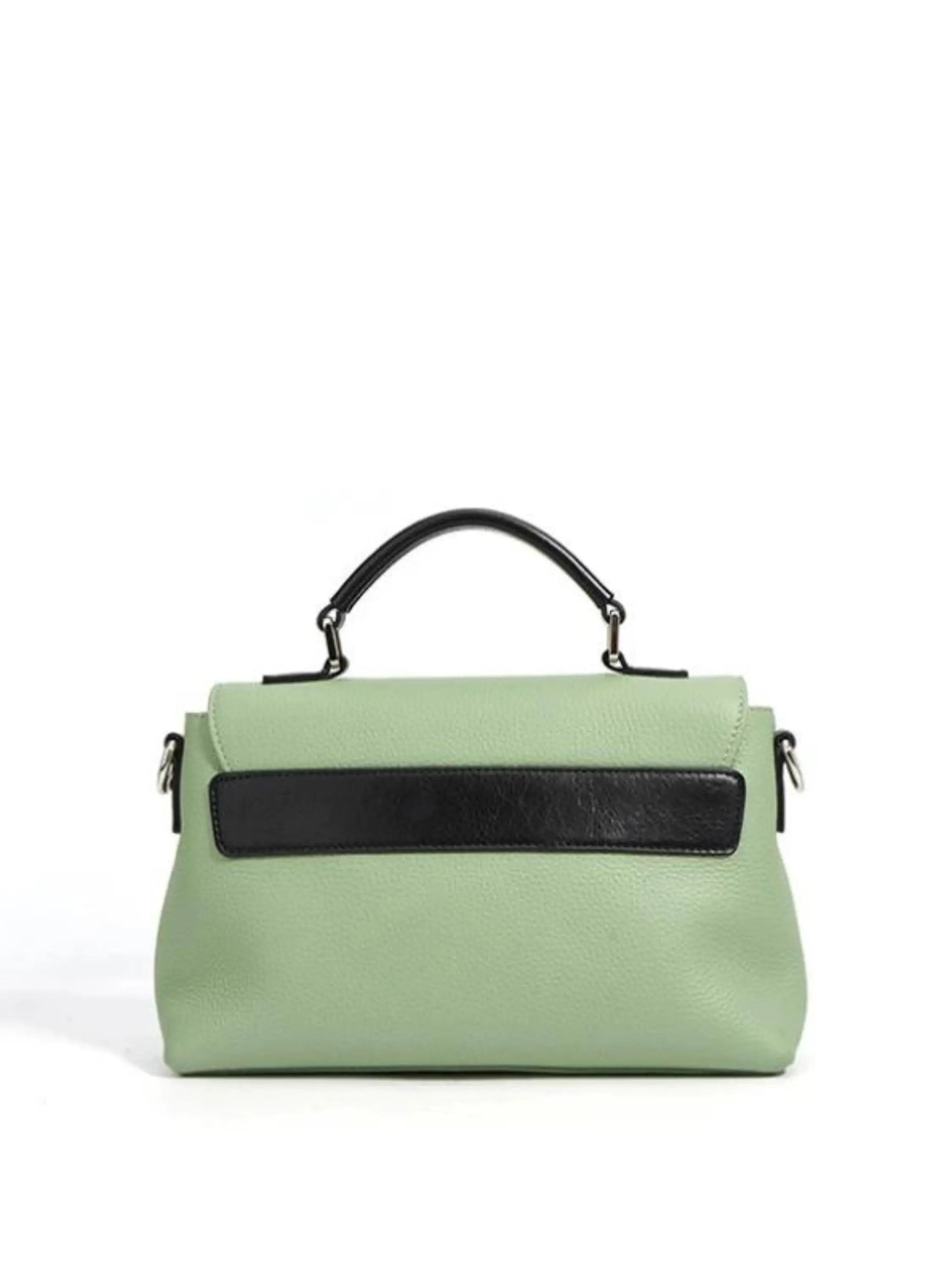 Modern Two-Tone Handbag