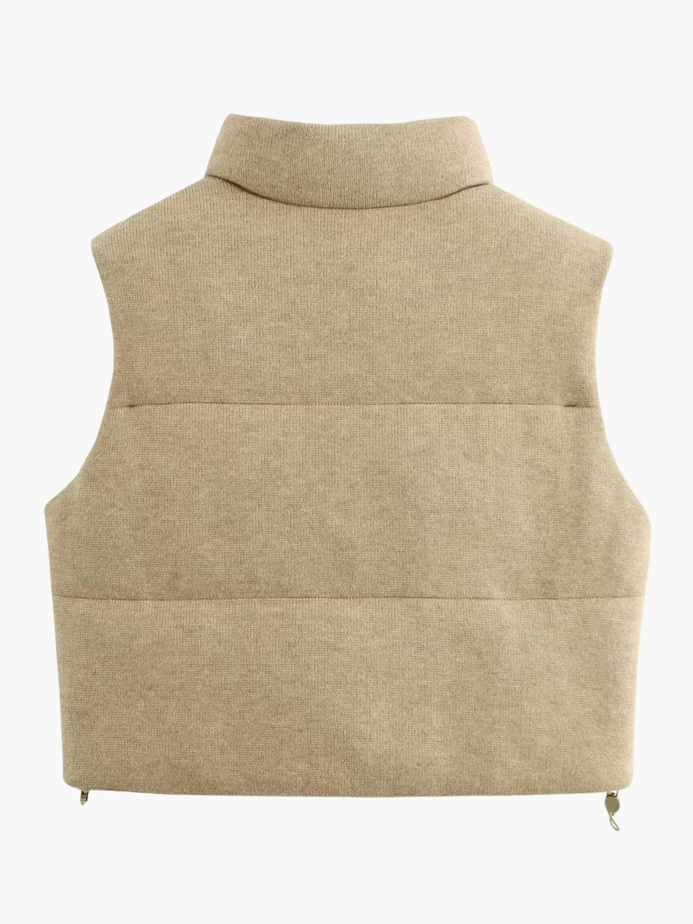 Versatile Sleeveless Knit Vest