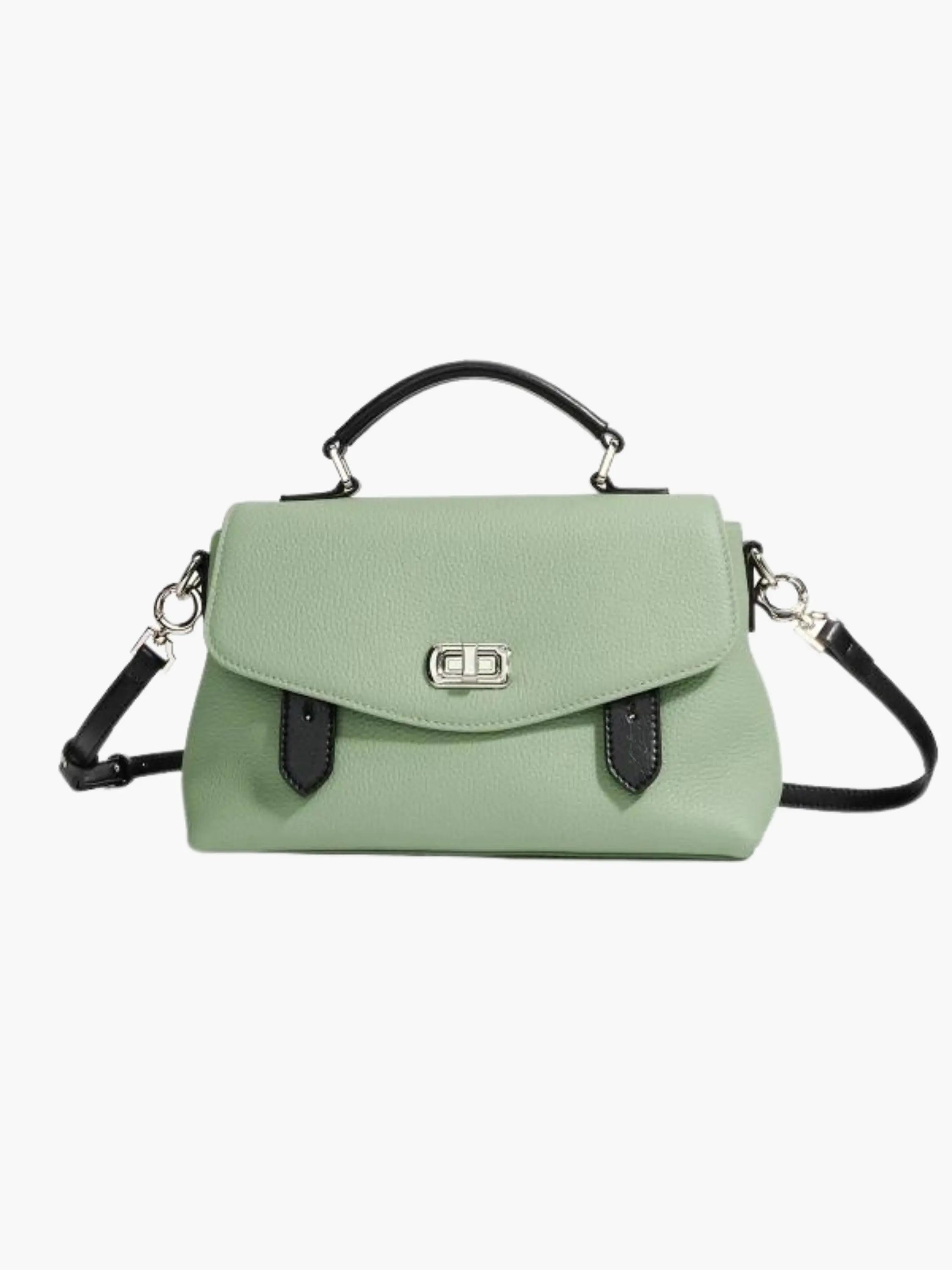 Modern Two-Tone Handbag