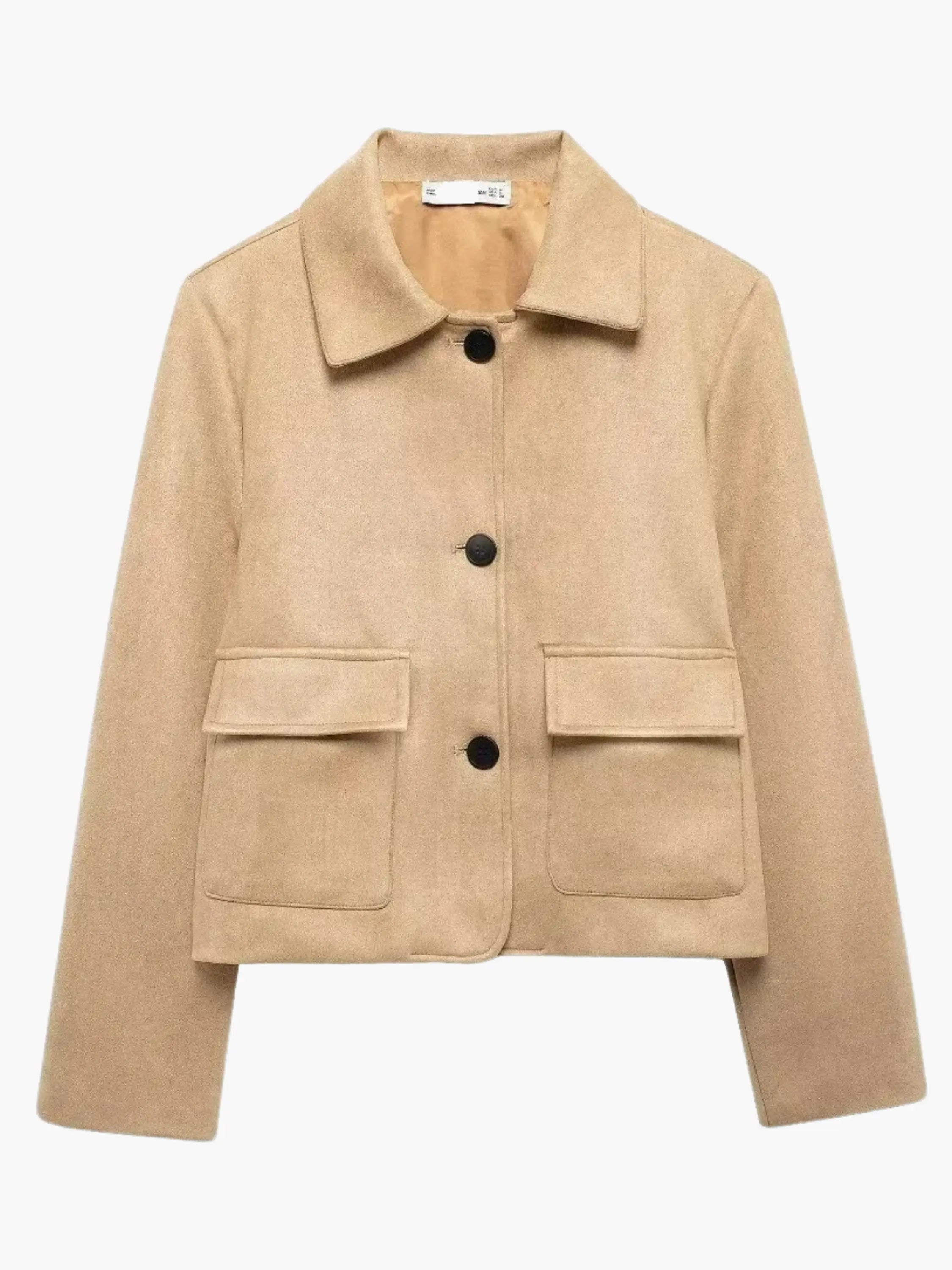 Tailored Wool-Blend Jacket