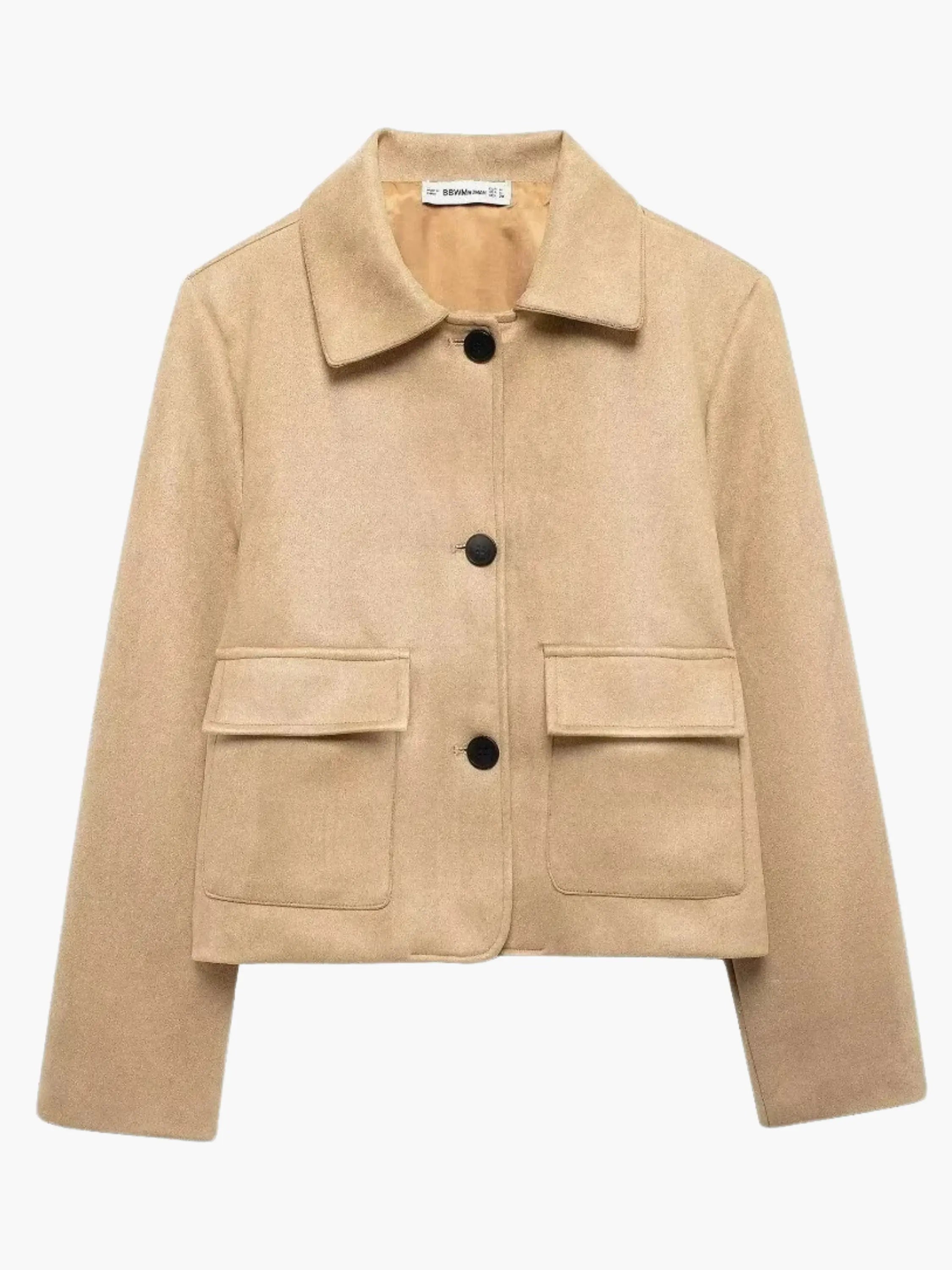 Tailored Wool-Blend Jacket