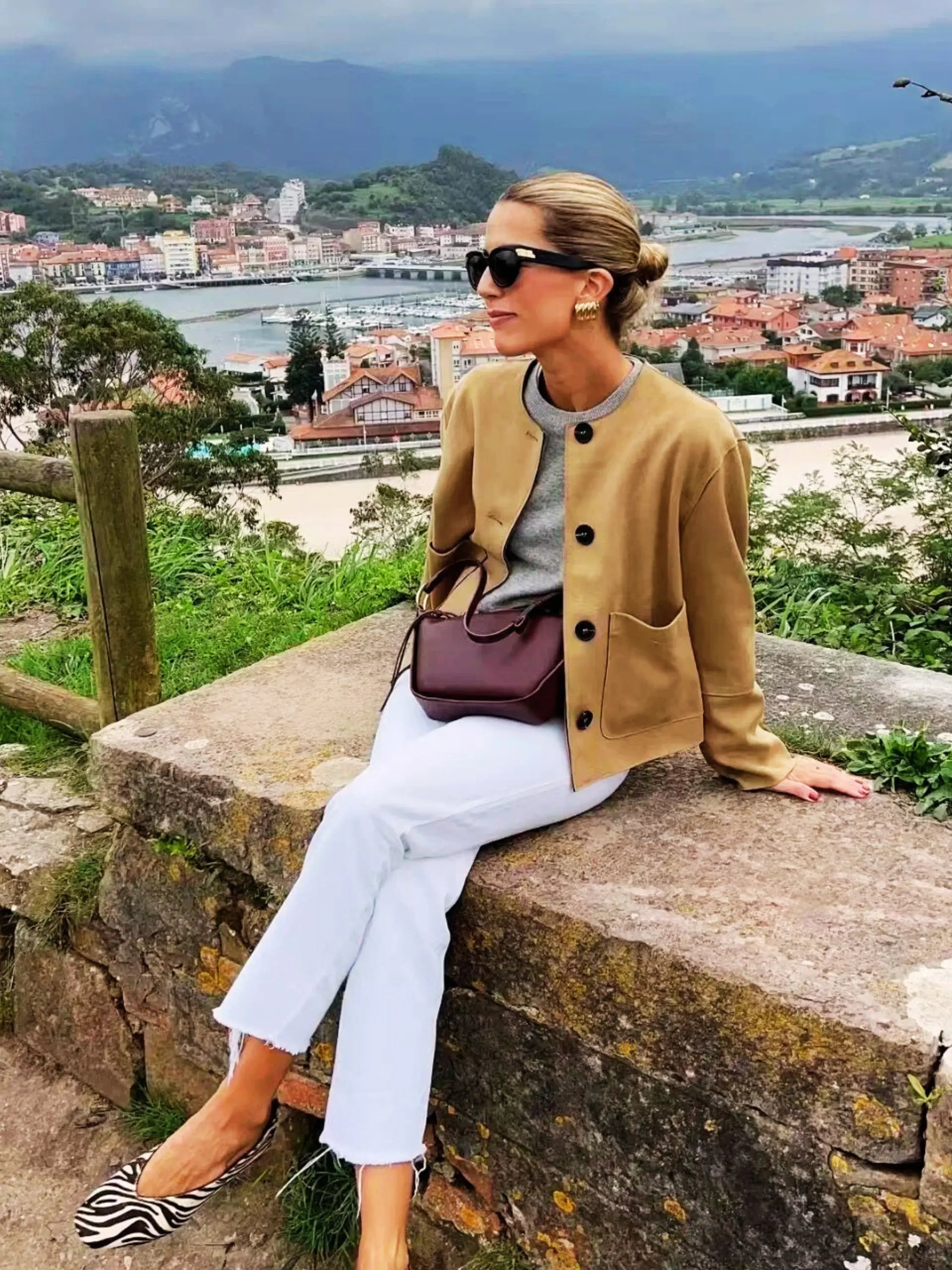 Minimalist Suede Jacket