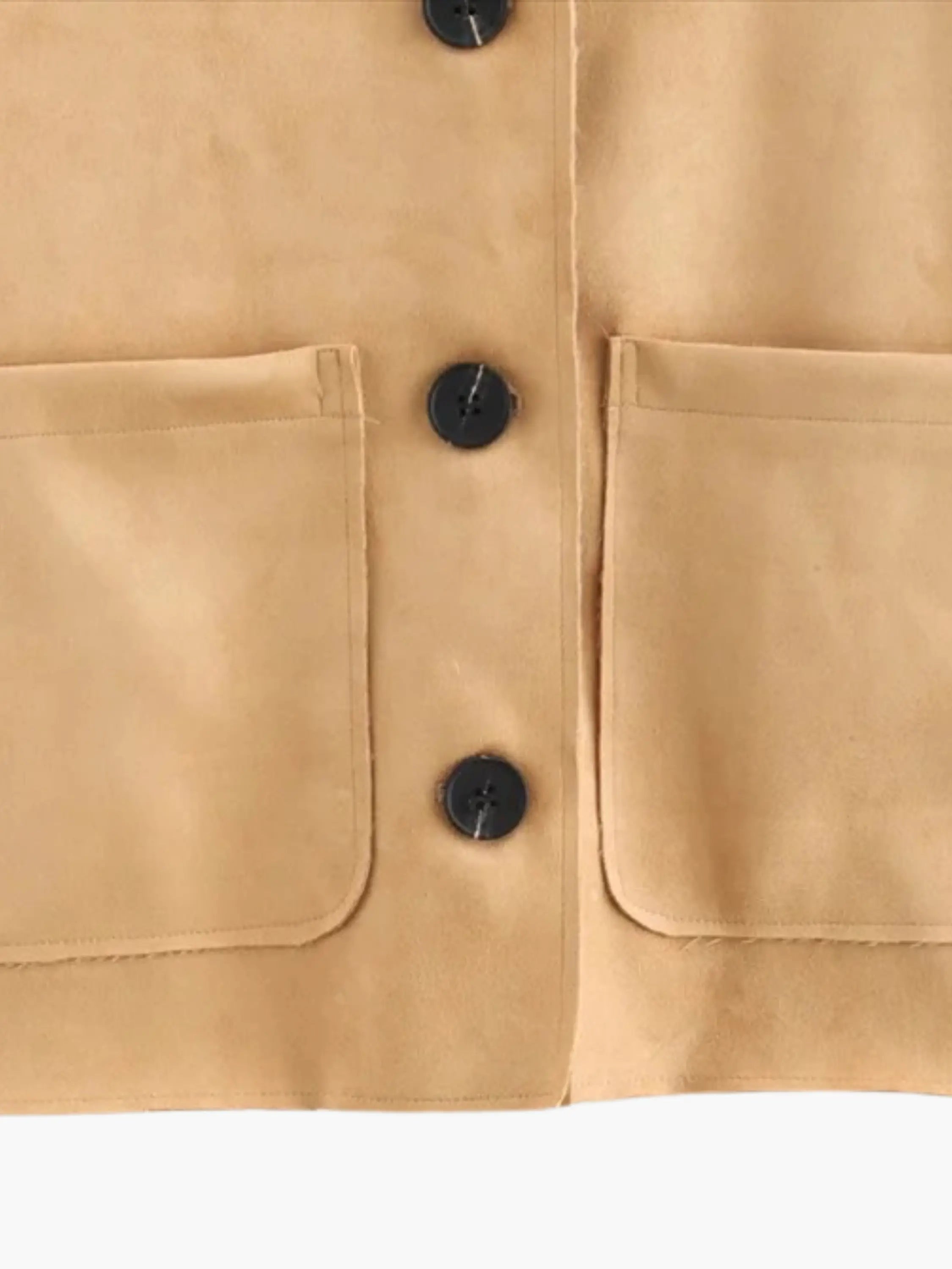 Minimalist Suede Jacket