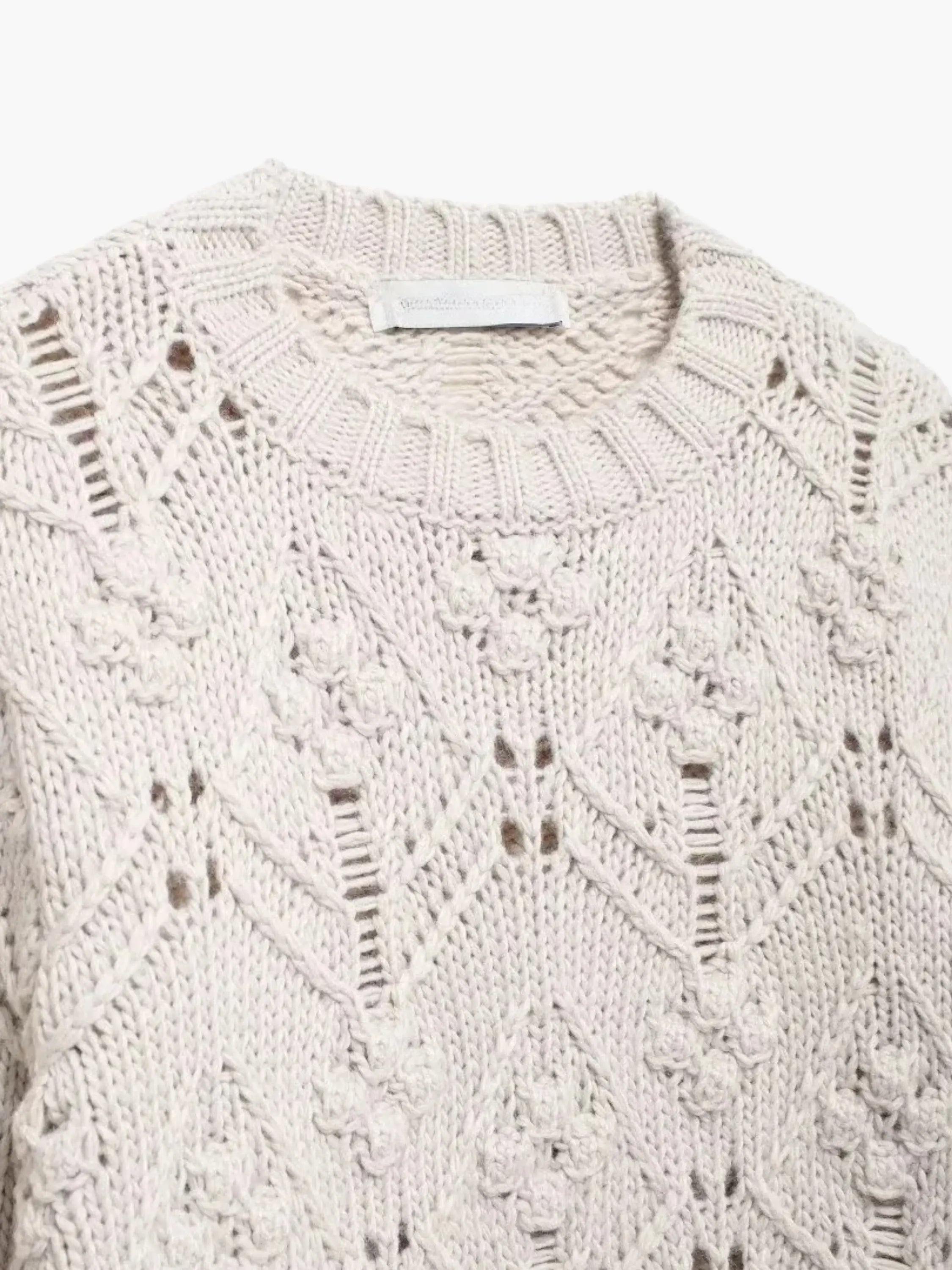 Lace Knit Sweater