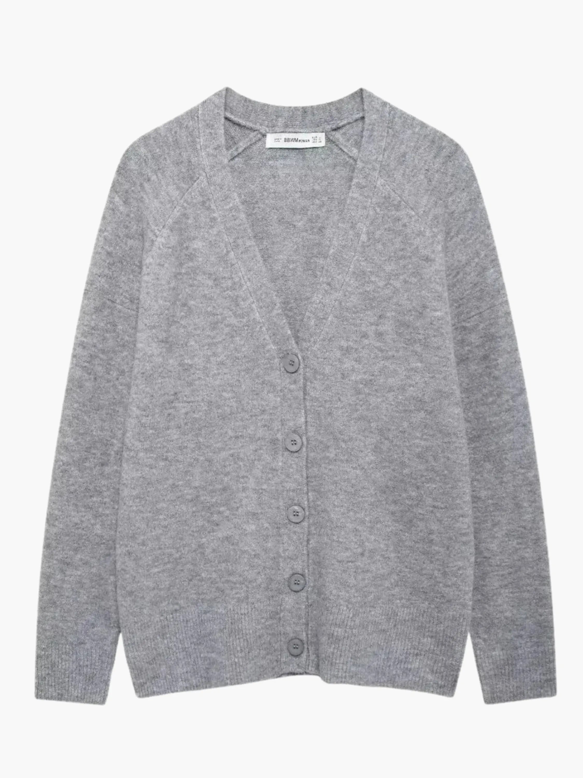 Classic Button-Up Knit Cardigan