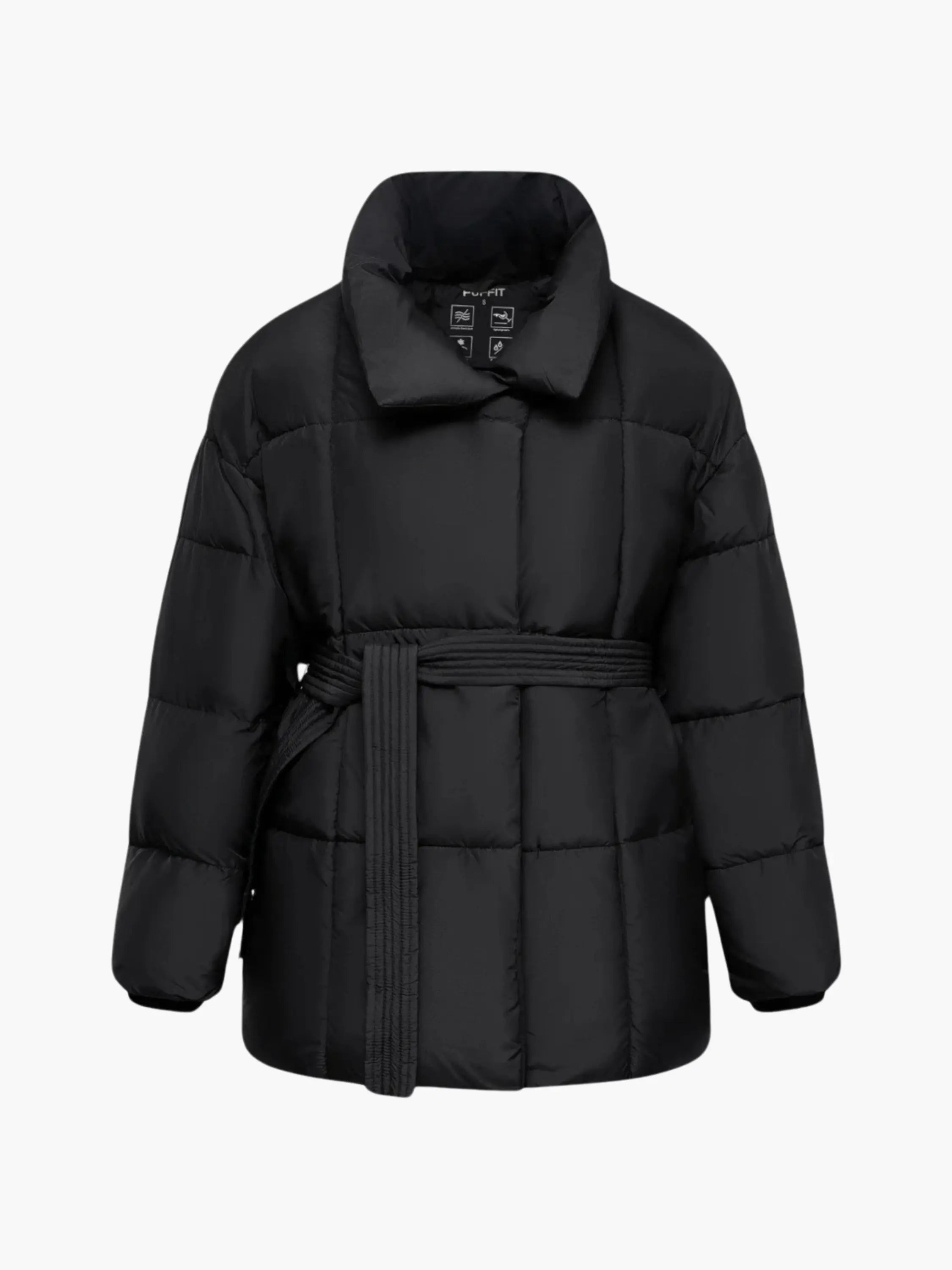 Belted Puffer Jacket