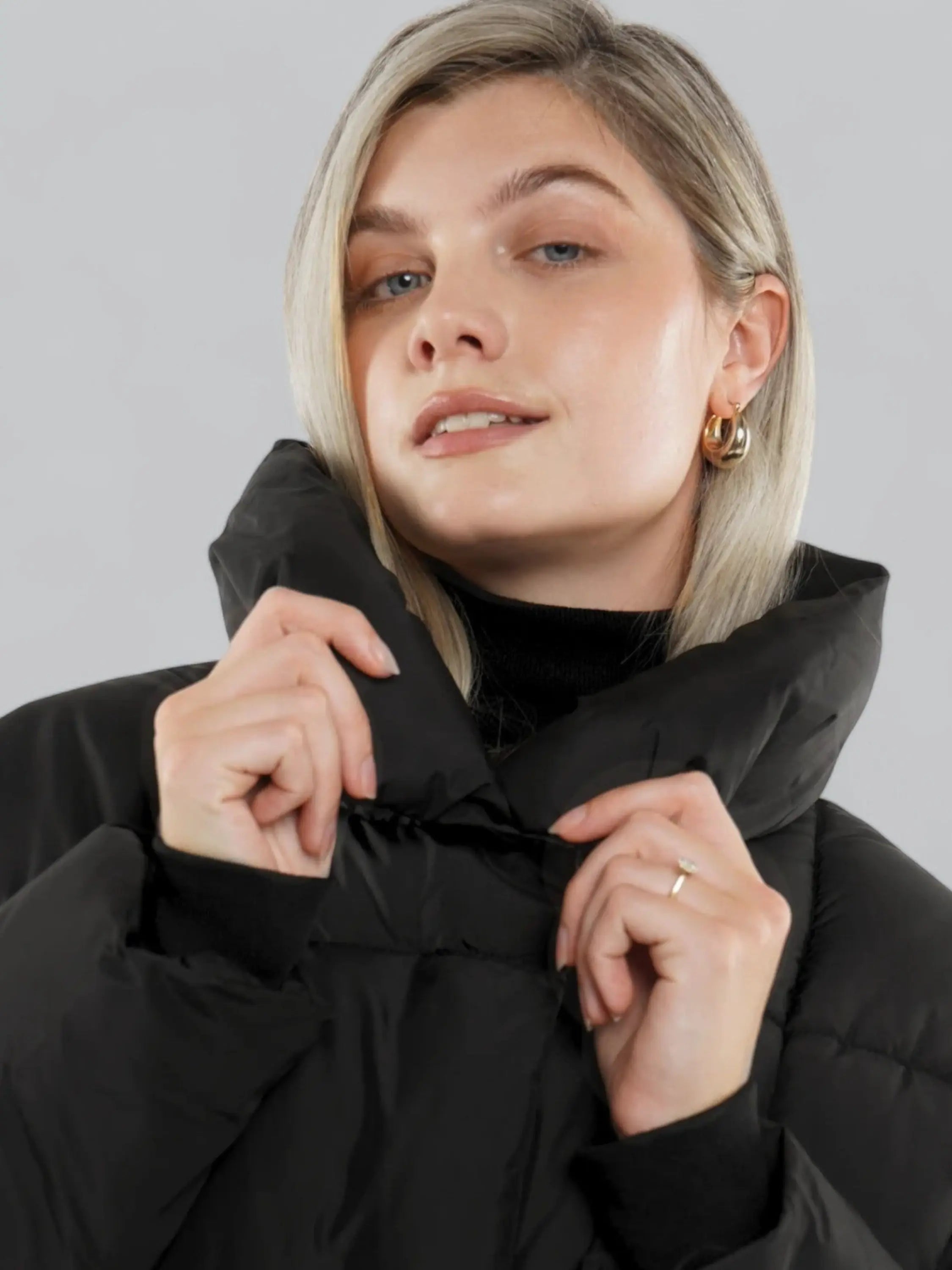 Belted Puffer Jacket