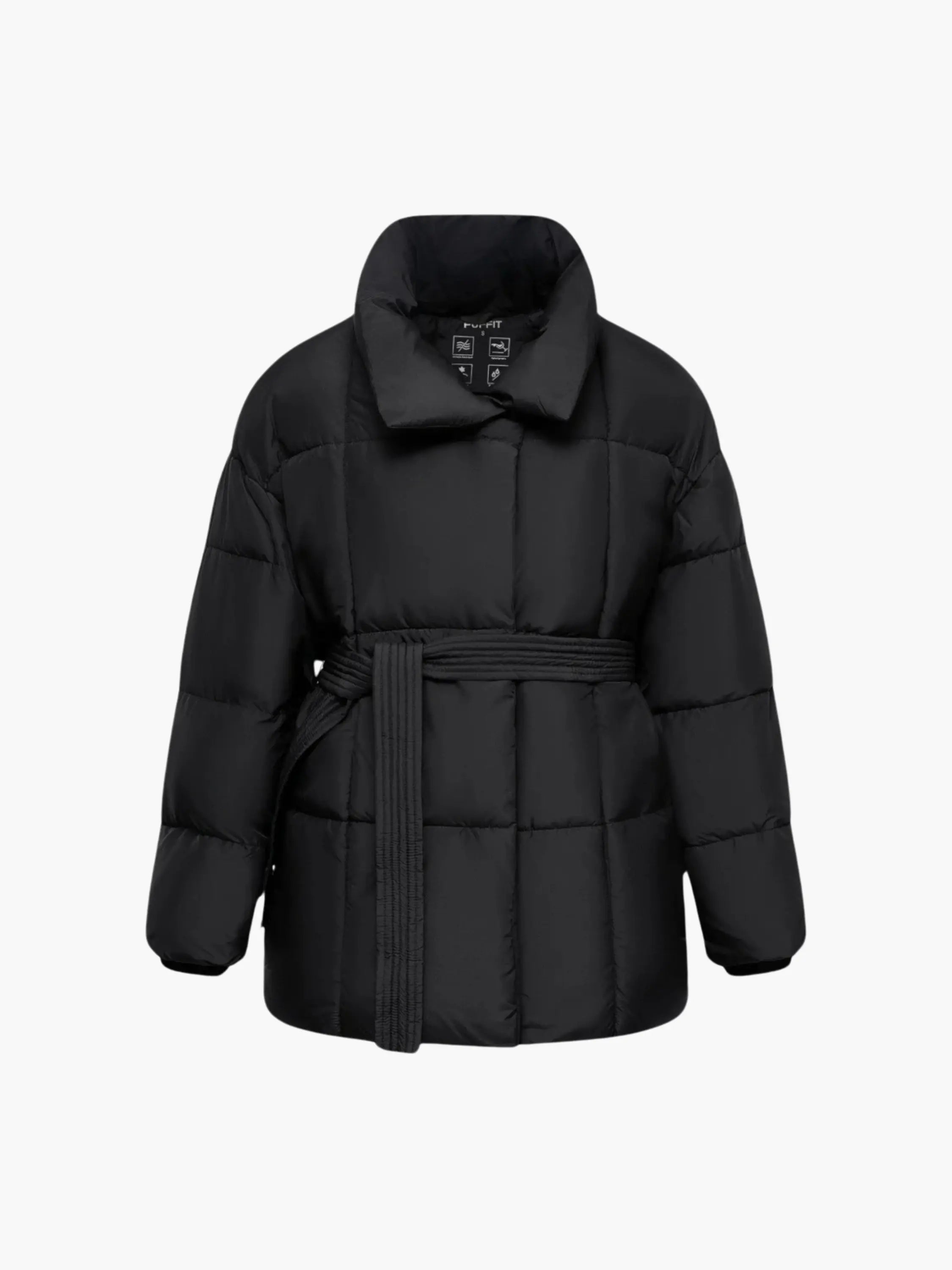 Belted Puffer Jacket