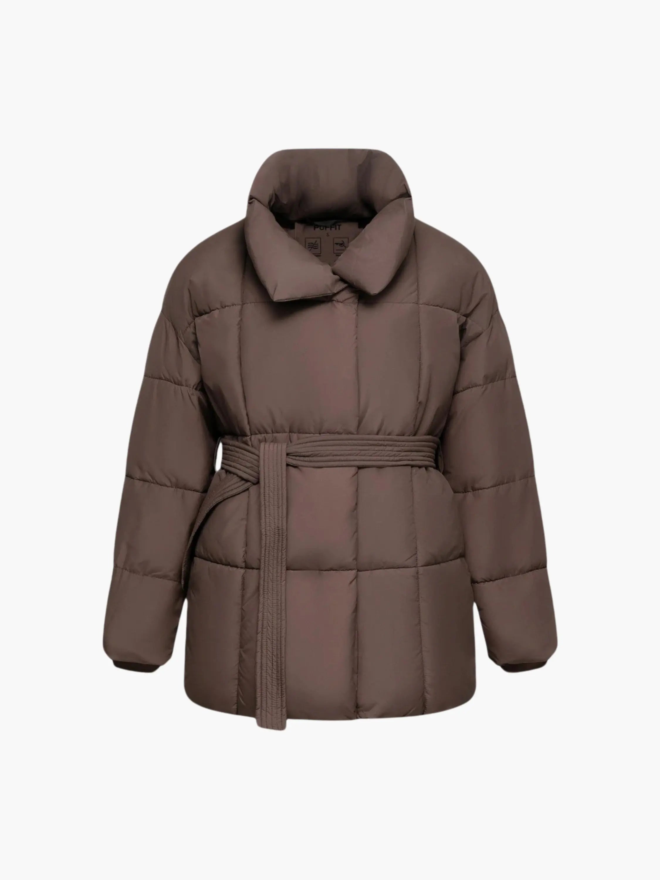 Belted Puffer Jacket