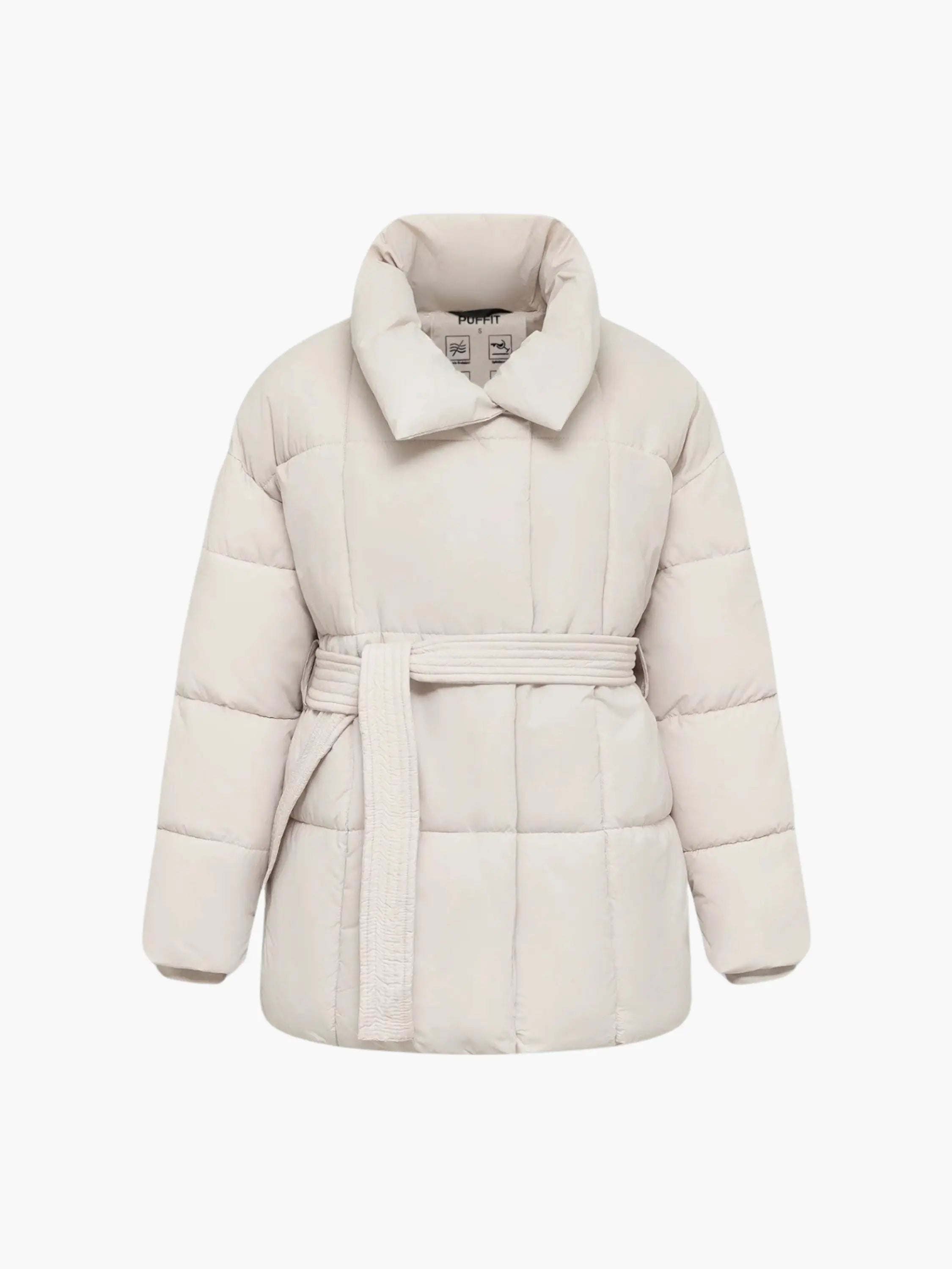 Belted Puffer Jacket
