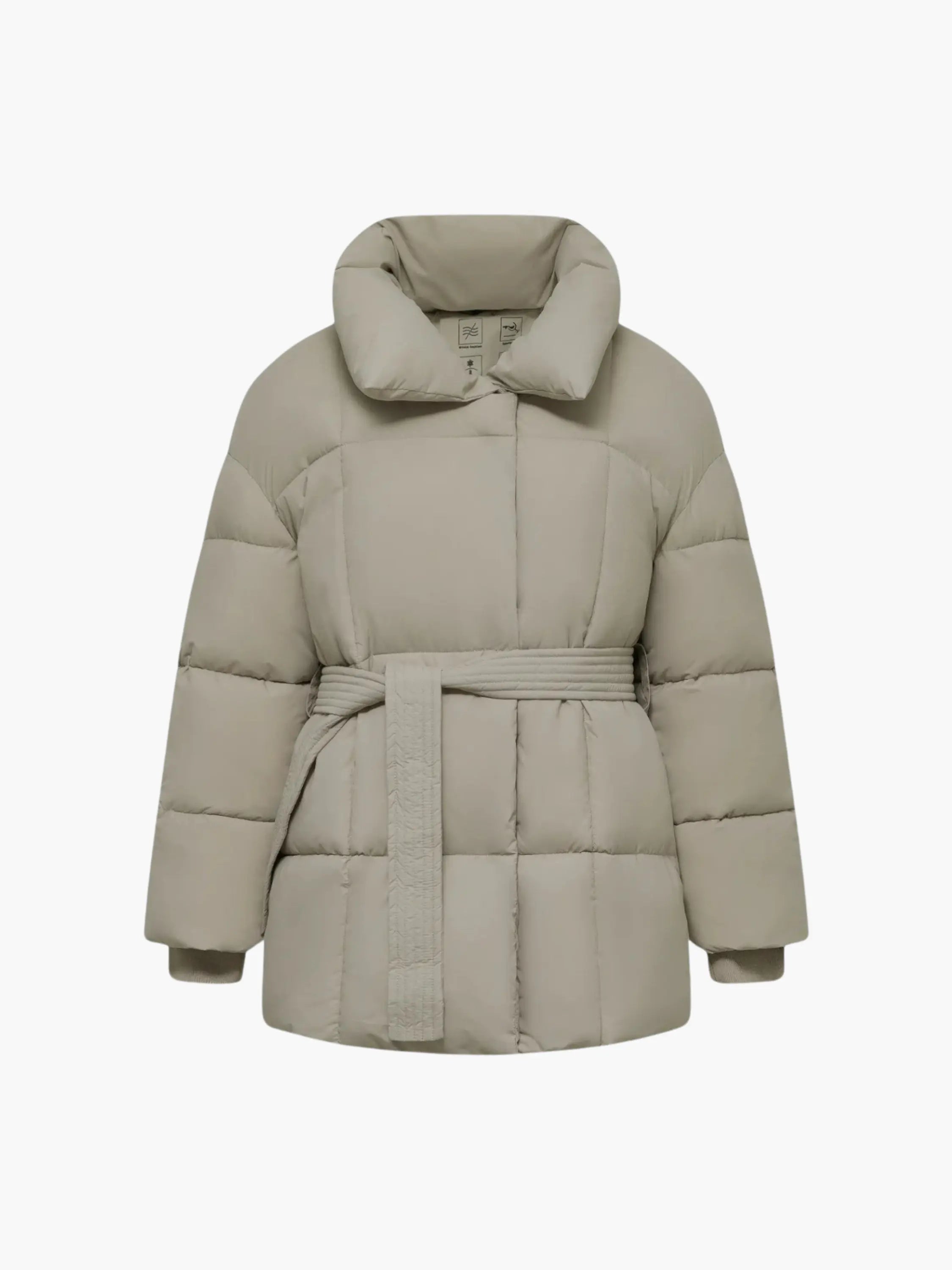 Belted Puffer Jacket