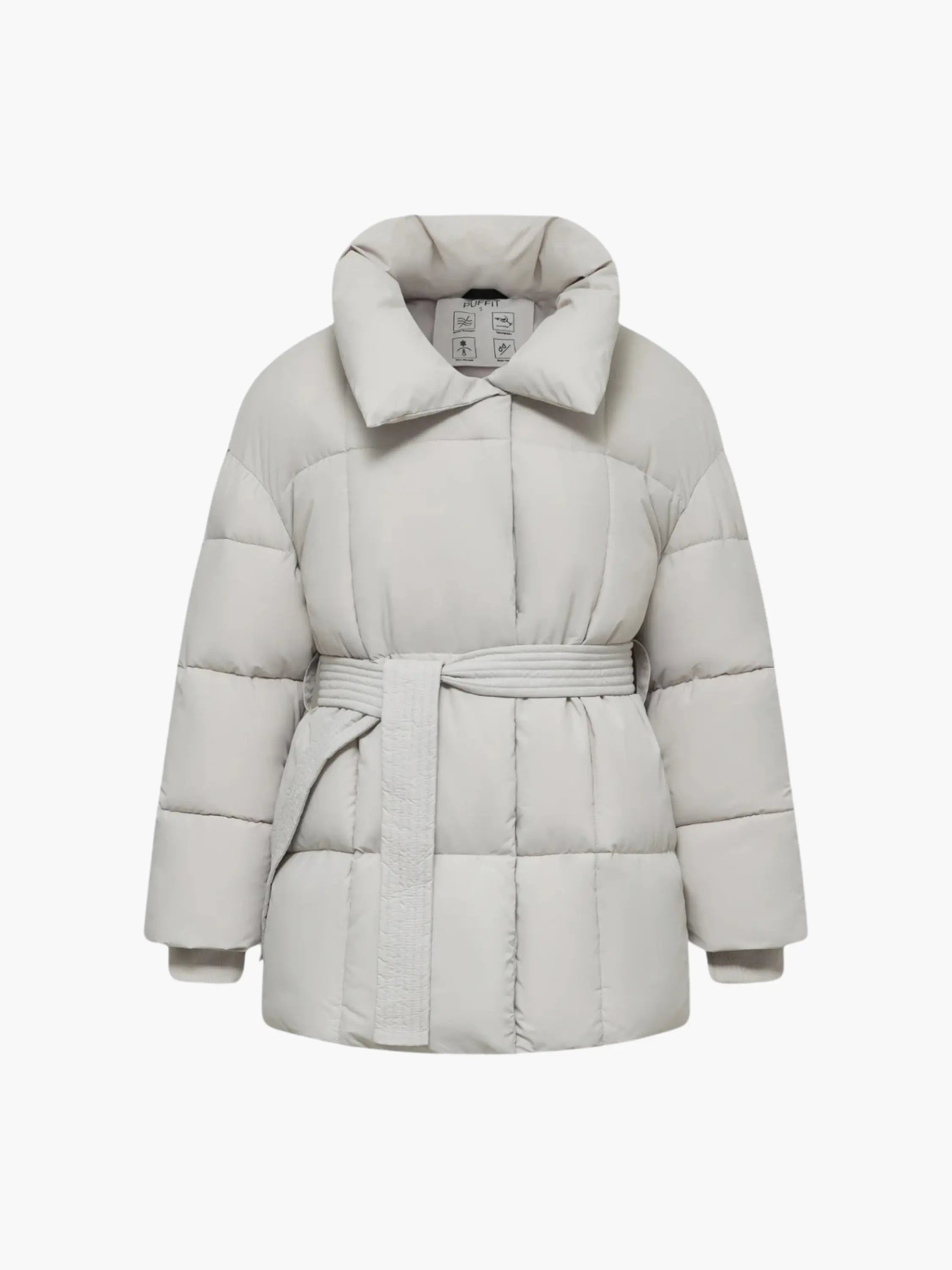 Belted Puffer Jacket