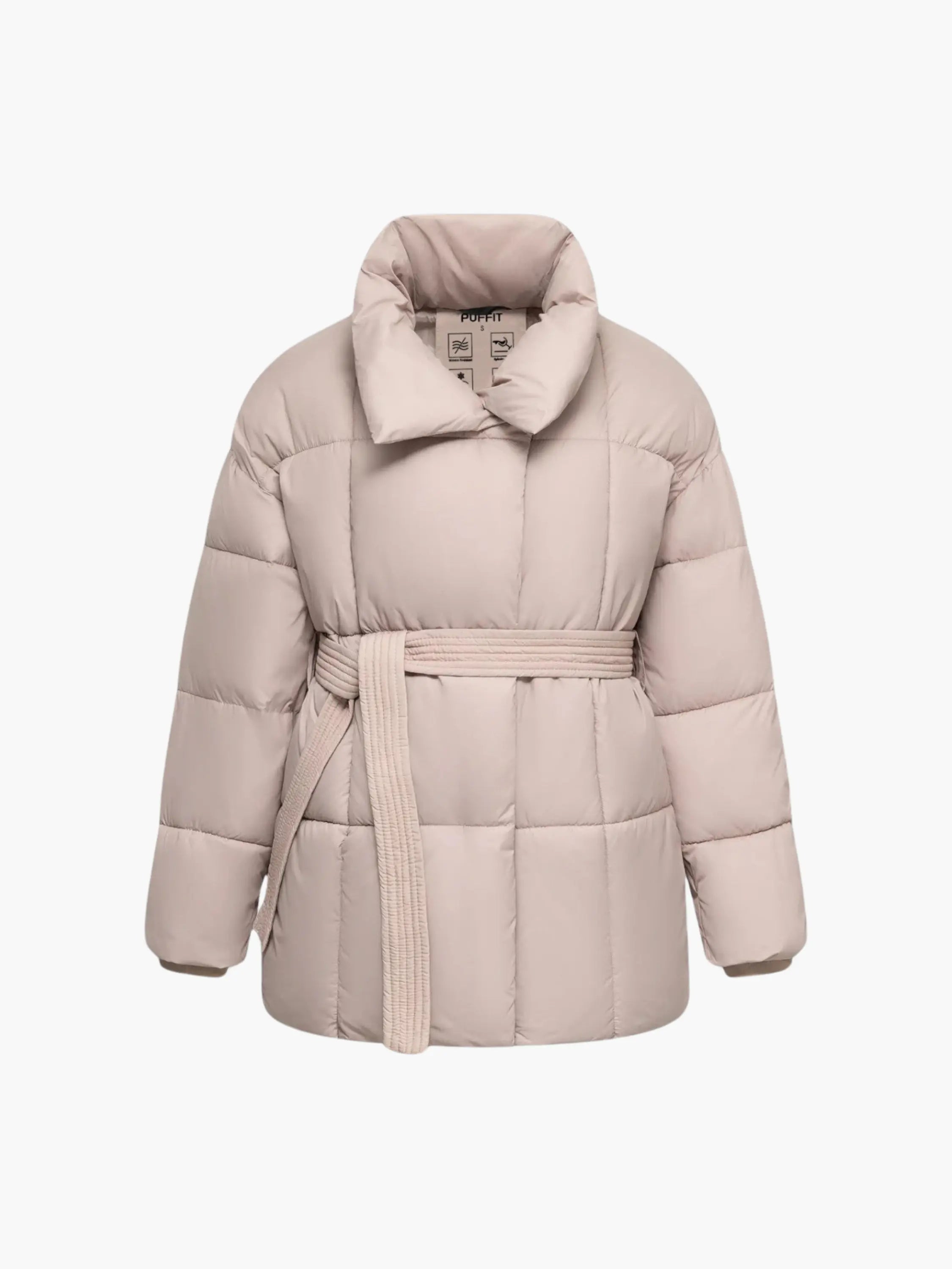 Belted Puffer Jacket