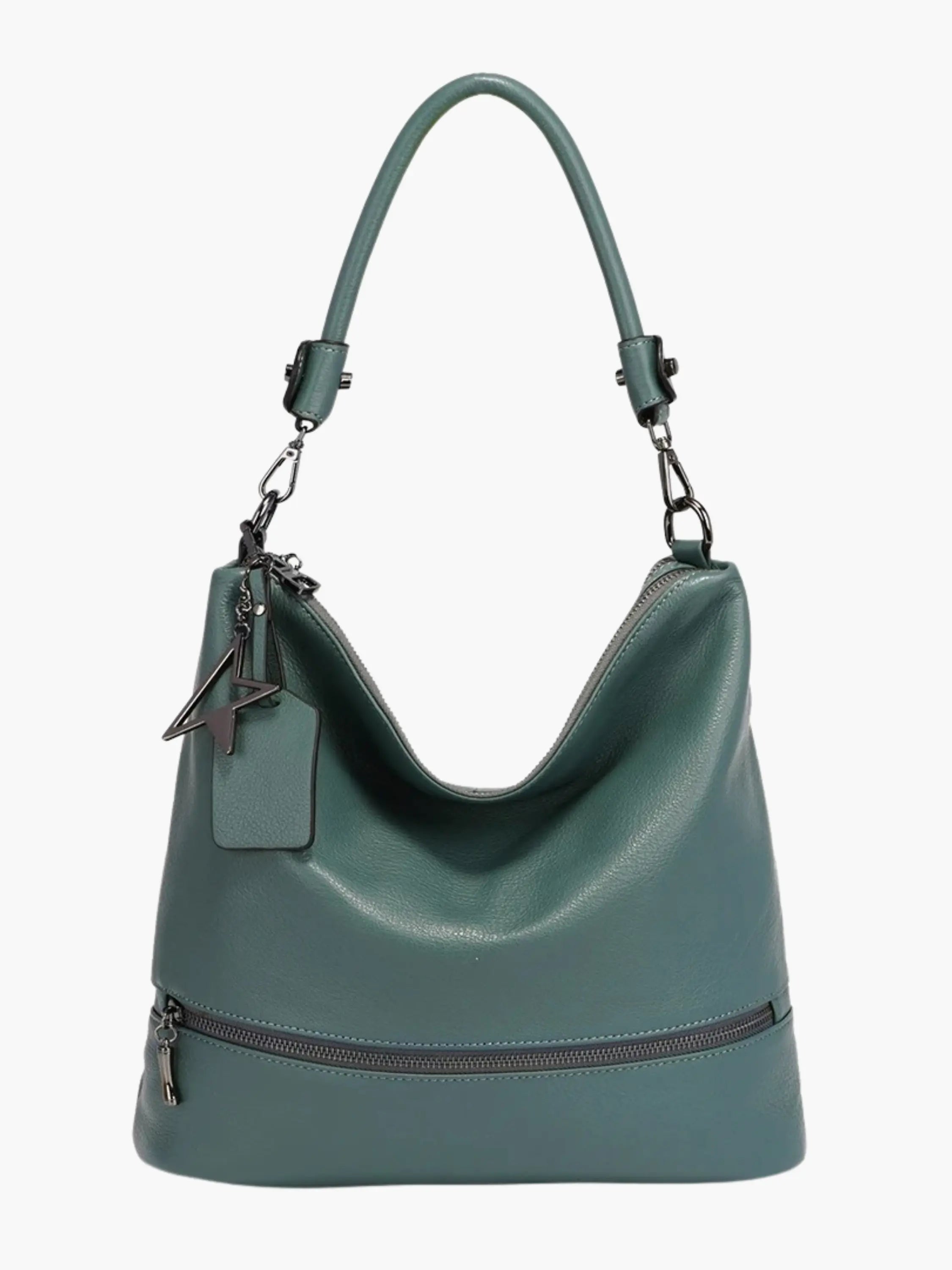 Trendy Leather Hobo Bag – Stylish with Multi-Pockets