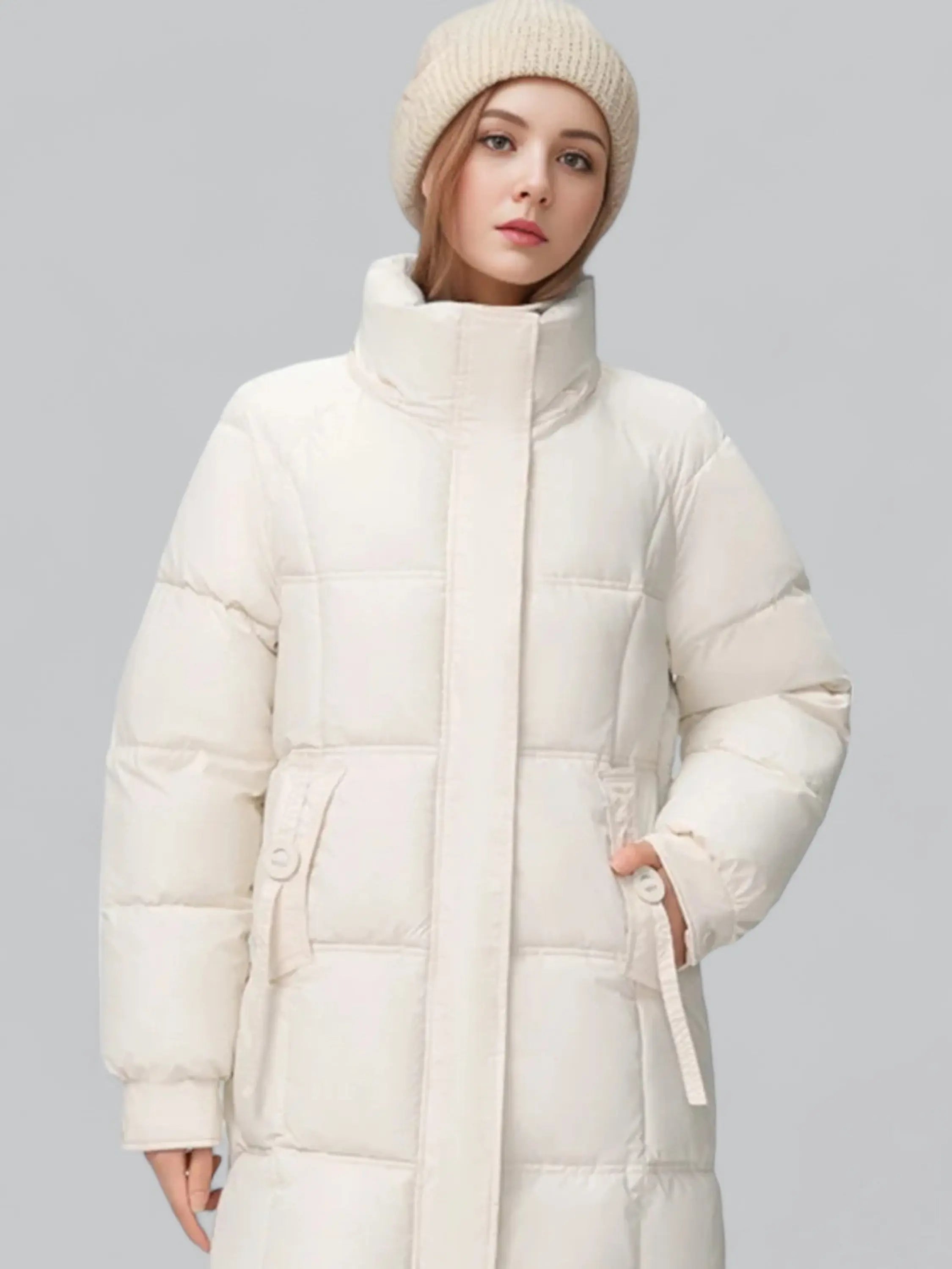 Longline Hooded Puffer Coat