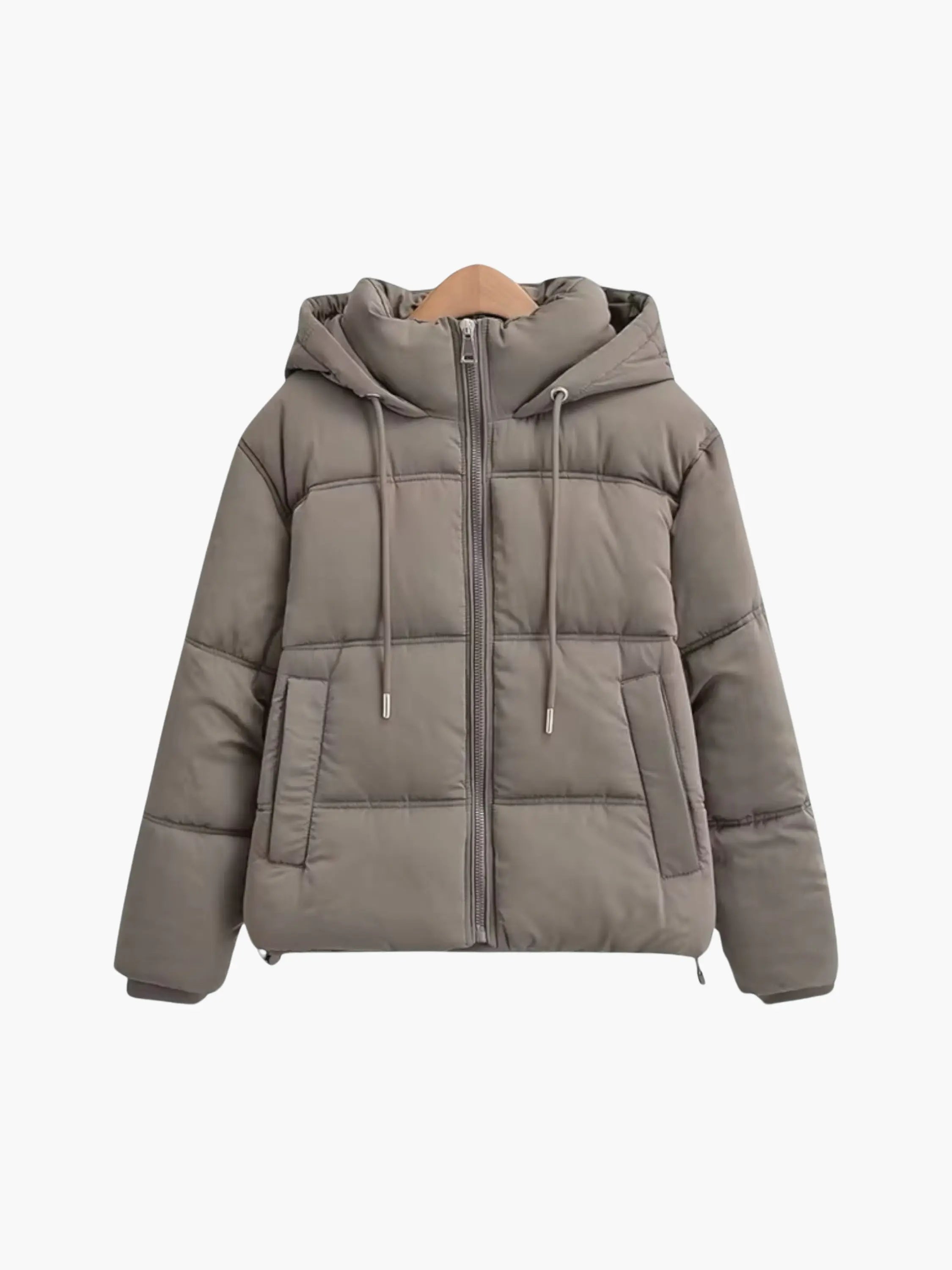 Hooded  women's Puffer Jacket