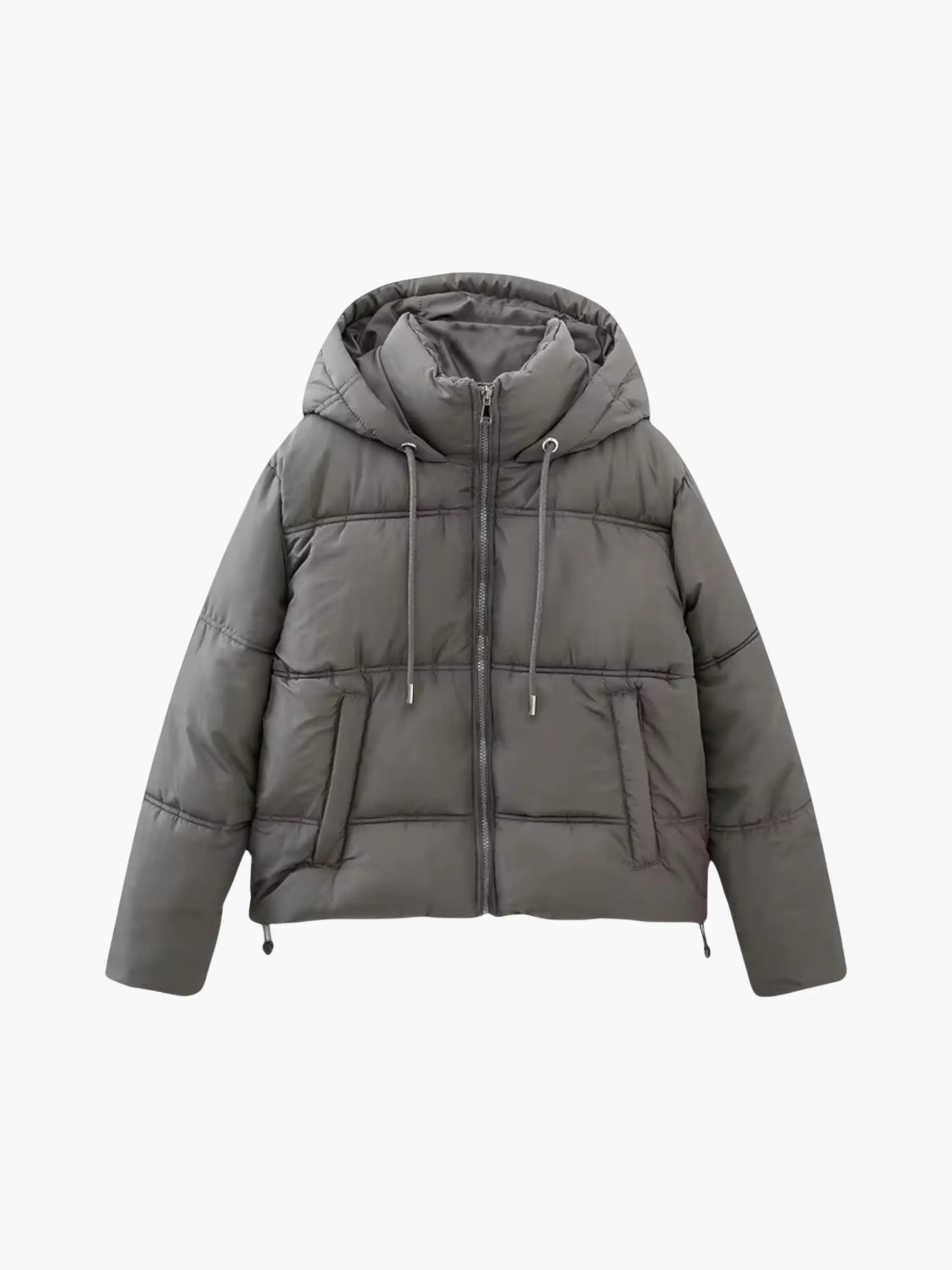 Hooded  women's Puffer Jacket