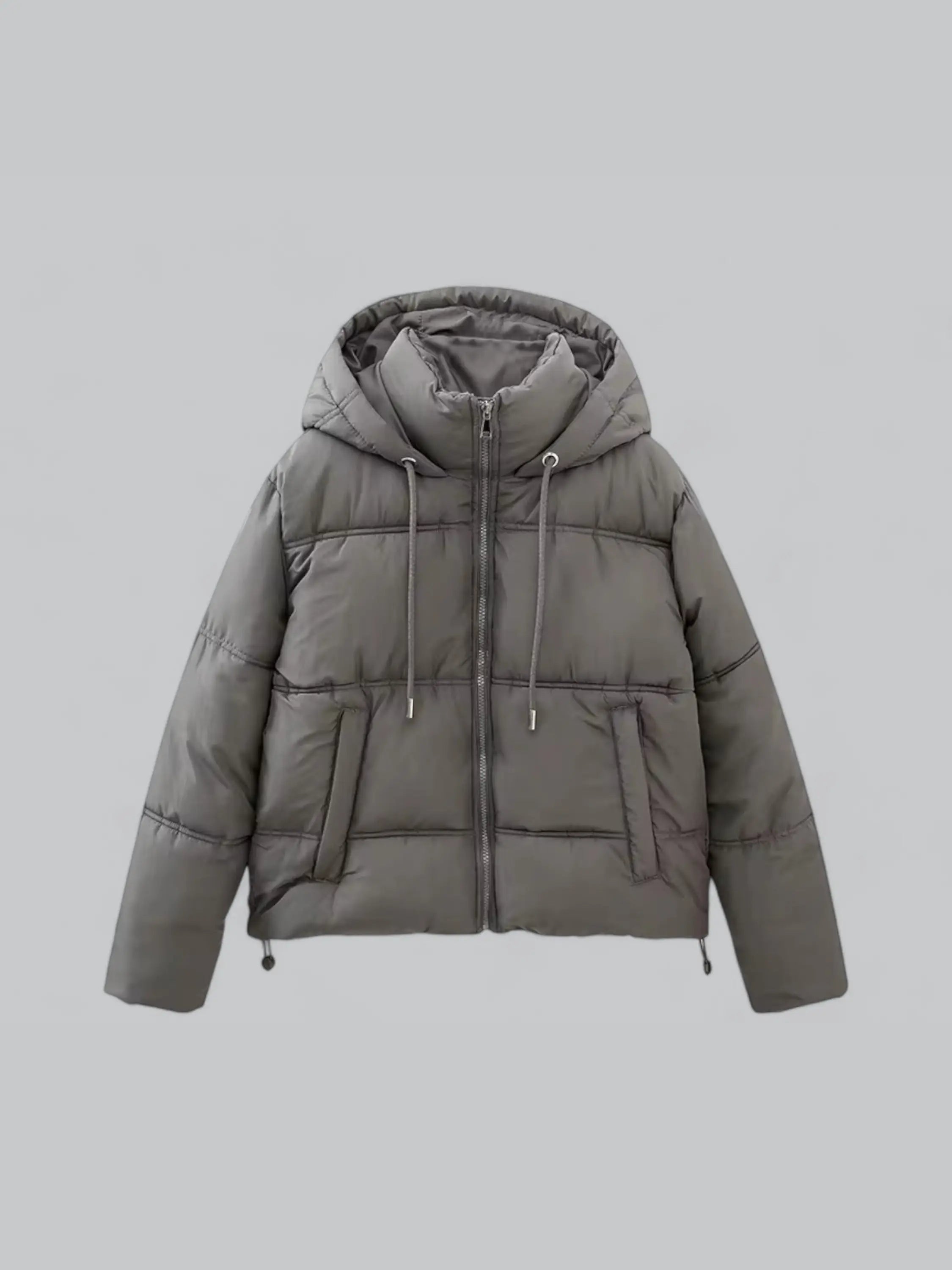 Hooded  women's Puffer Jacket
