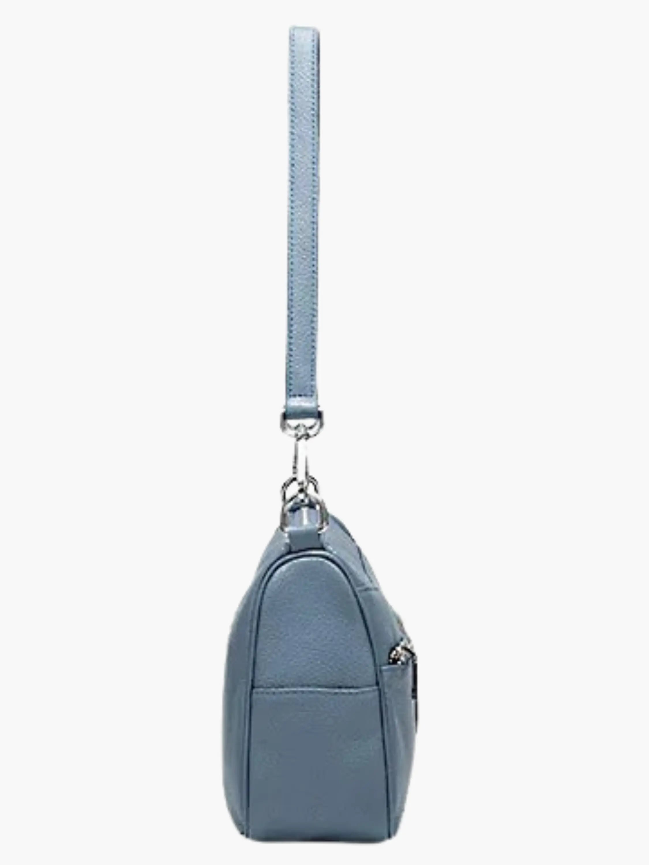 Multi-Zip Shoulder Bag