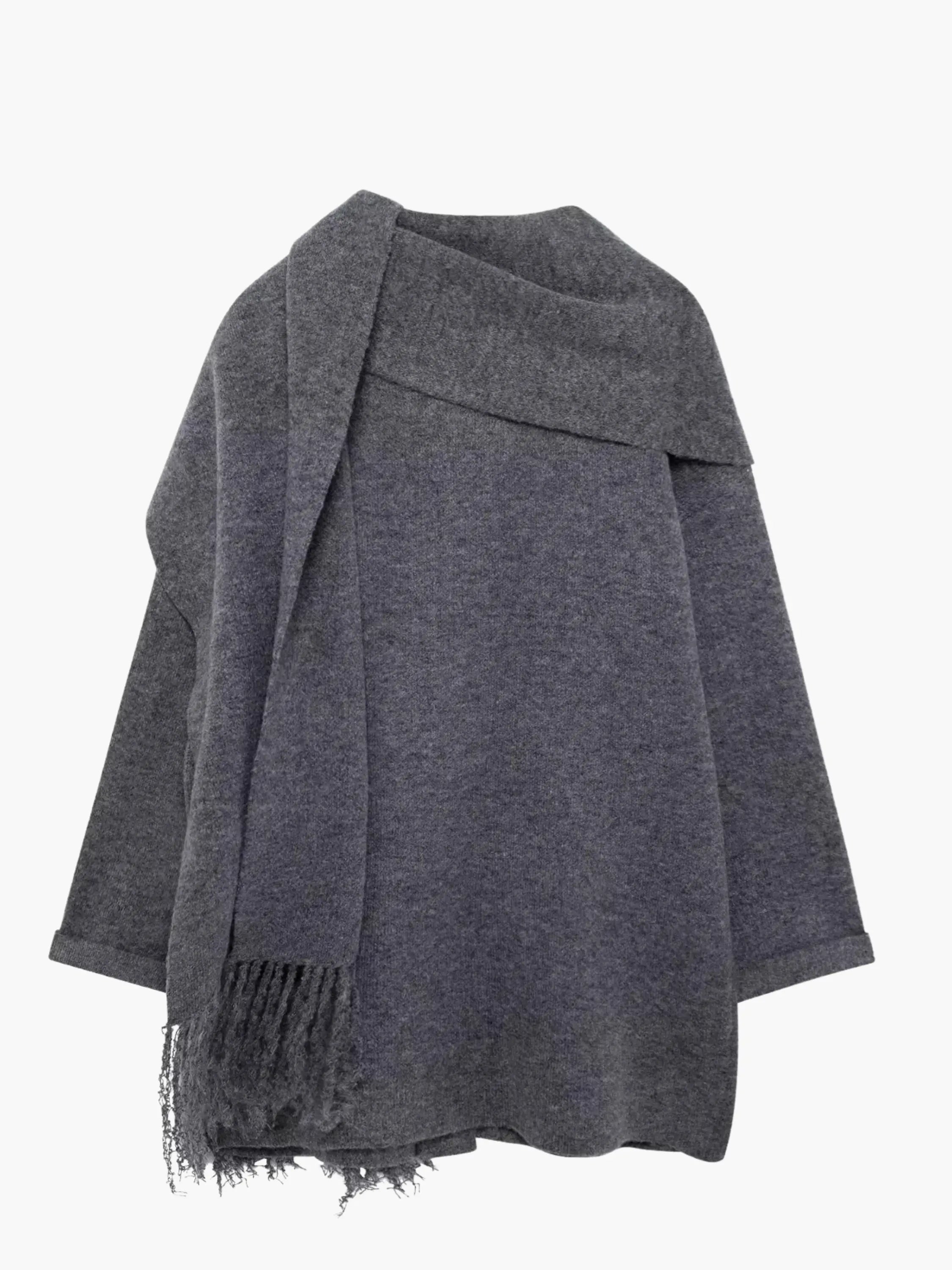 Cozy -Blend Wrap Coat