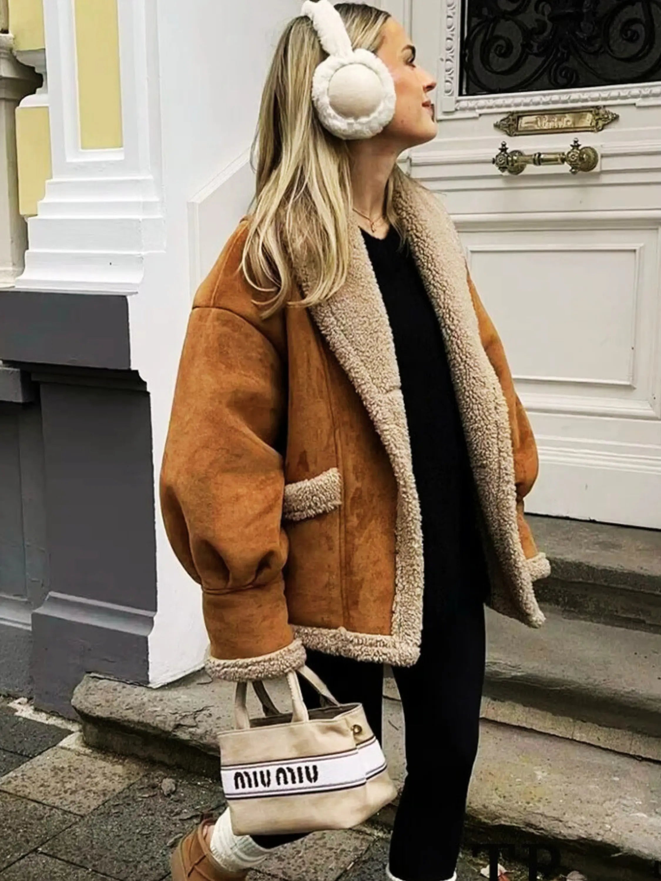 Warm Wool Coat Winter Outerwear for Women