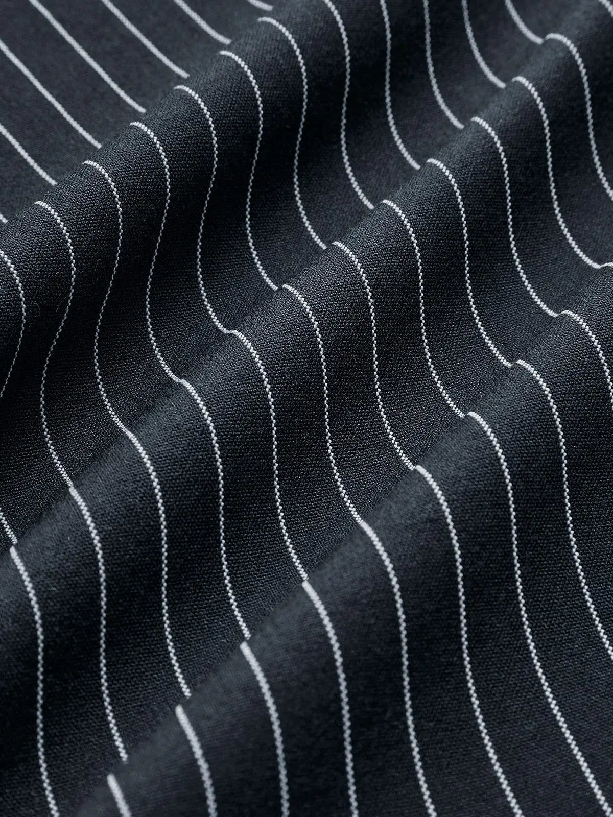 Cropped Pinstripe Blazer